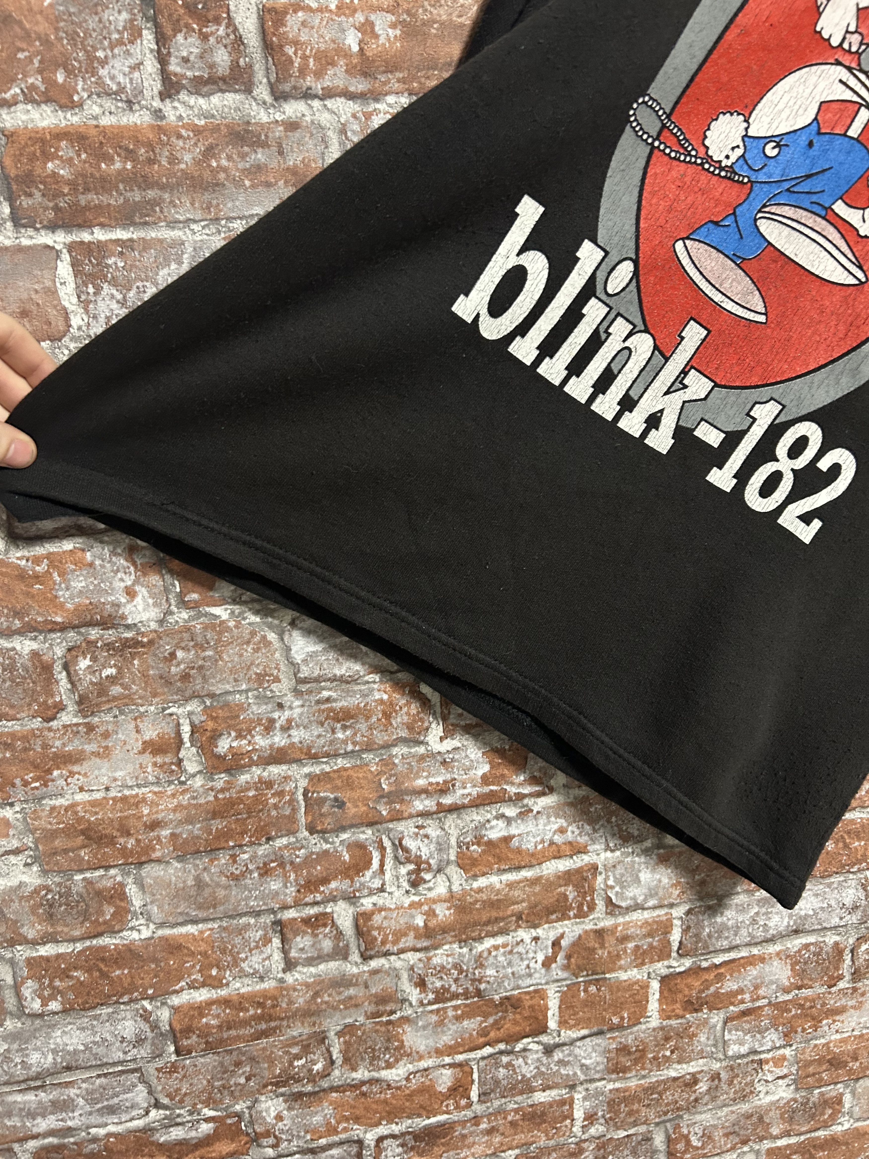 Band Tees × Vintage Vintage 90s Blink-182 Rock Band Hoodie Size US M / EU 48-50 / 2 - 6 Thumbnail