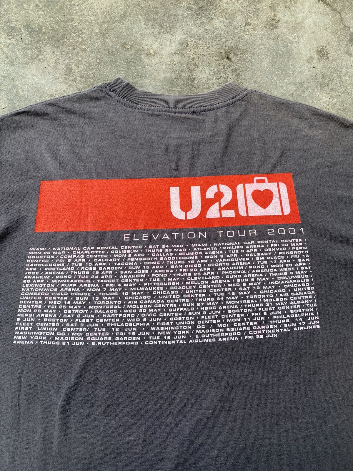 Band Tees Vintage Y2k U2 Rock Band Elevation Tour Tees Size US M / EU 48-50 / 2 - 5 Thumbnail