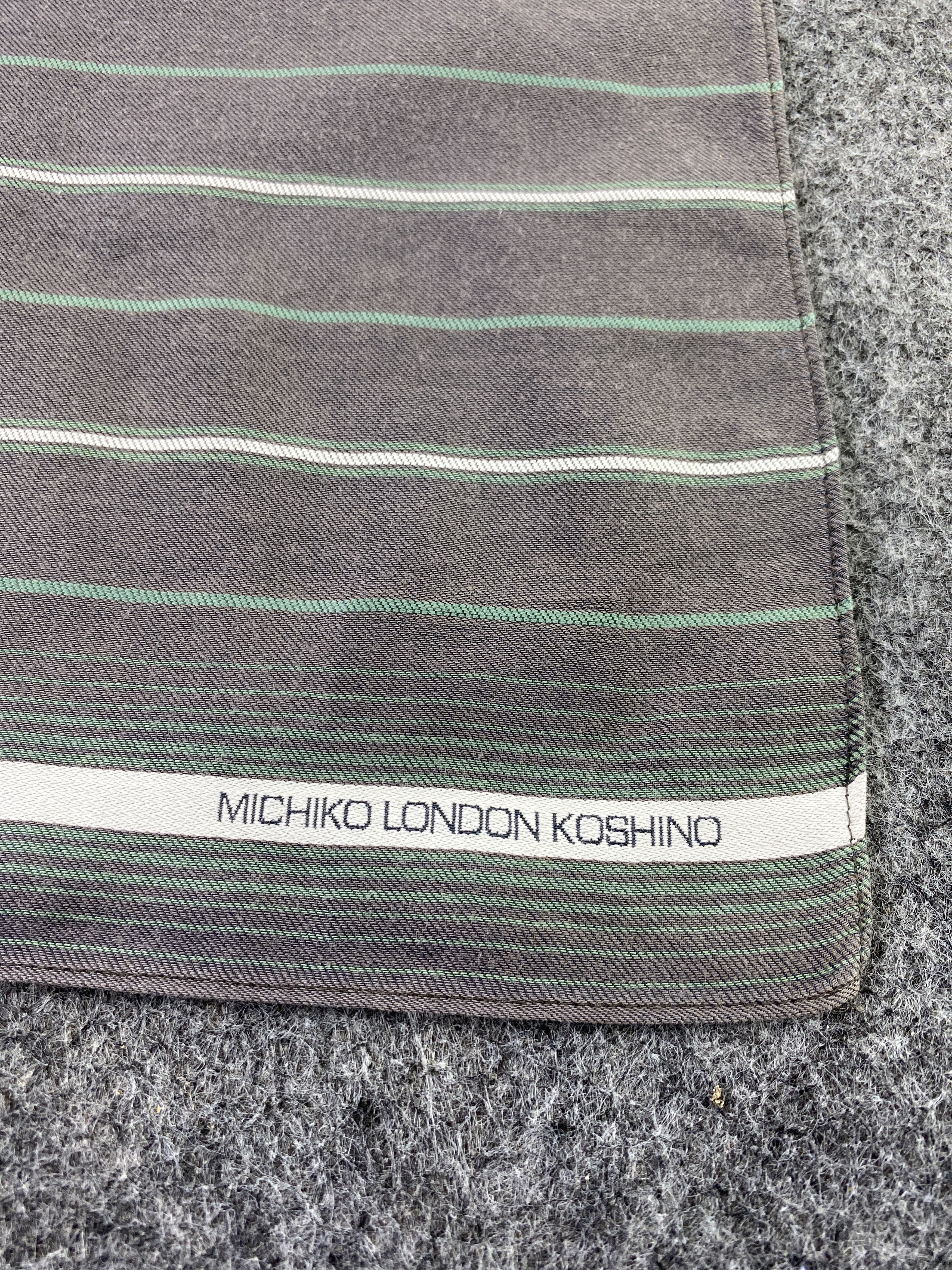 Michiko Koshino London × Vintage Michiko Koshino Handkerchief / Bandana / Neckerchief-B219 Size ONE SIZE - 5 Thumbnail