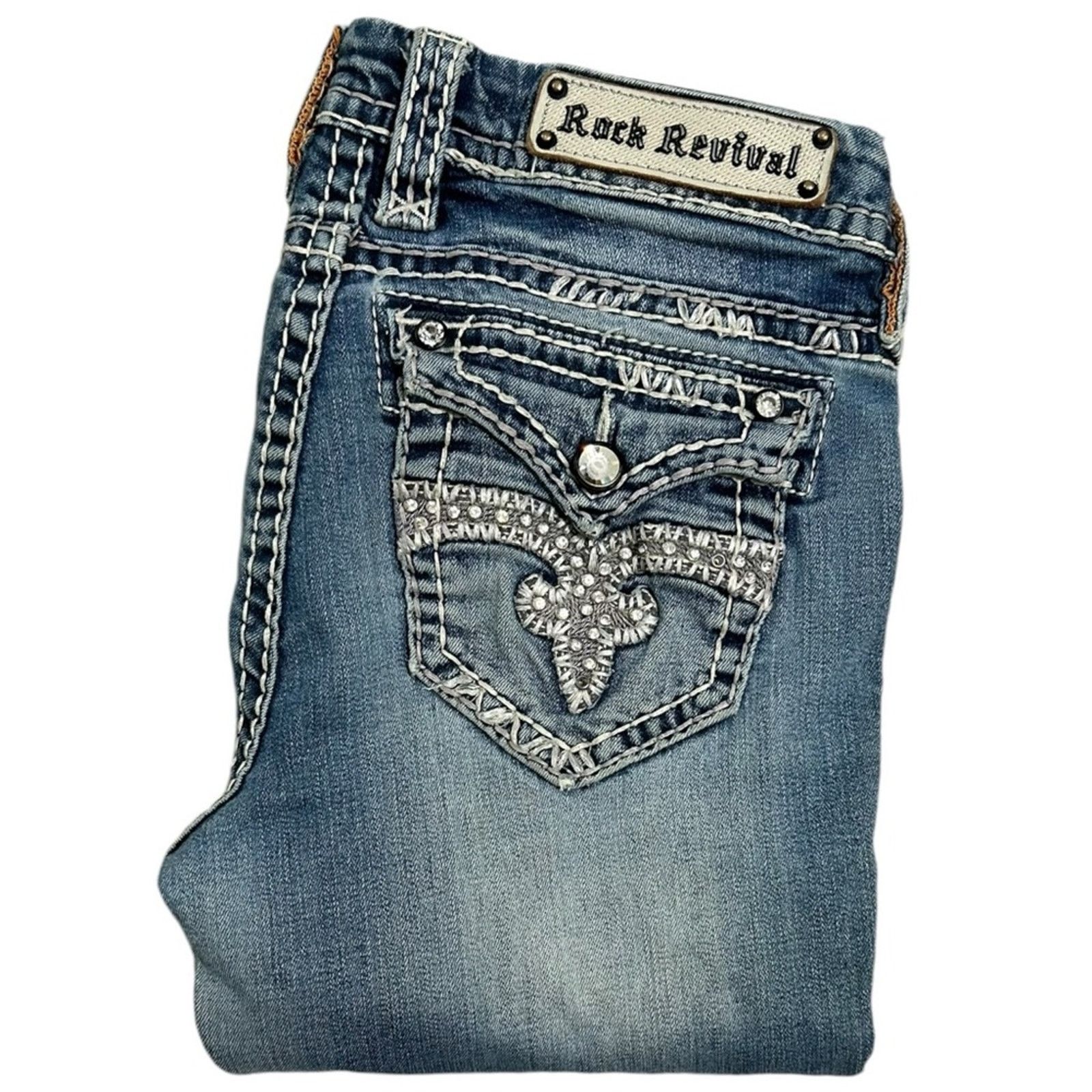 Rock selling Revival mens jeans size 38