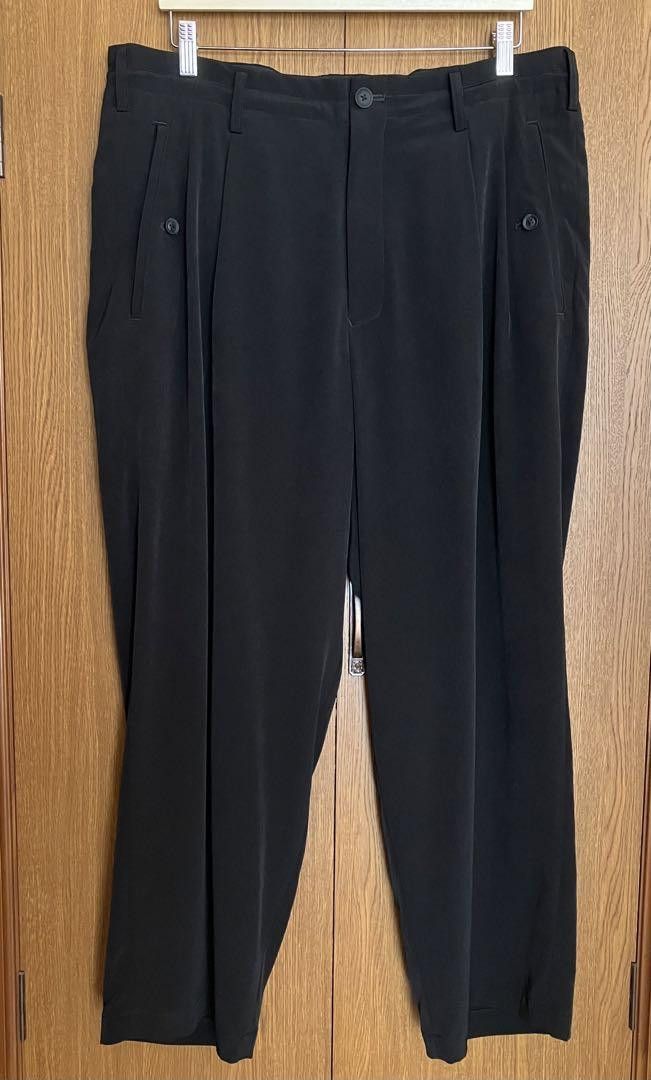 Yohji Yamamoto Yohji Yamamoto pour homme triacetate string pants Size US 43 - 1 Thumbnail