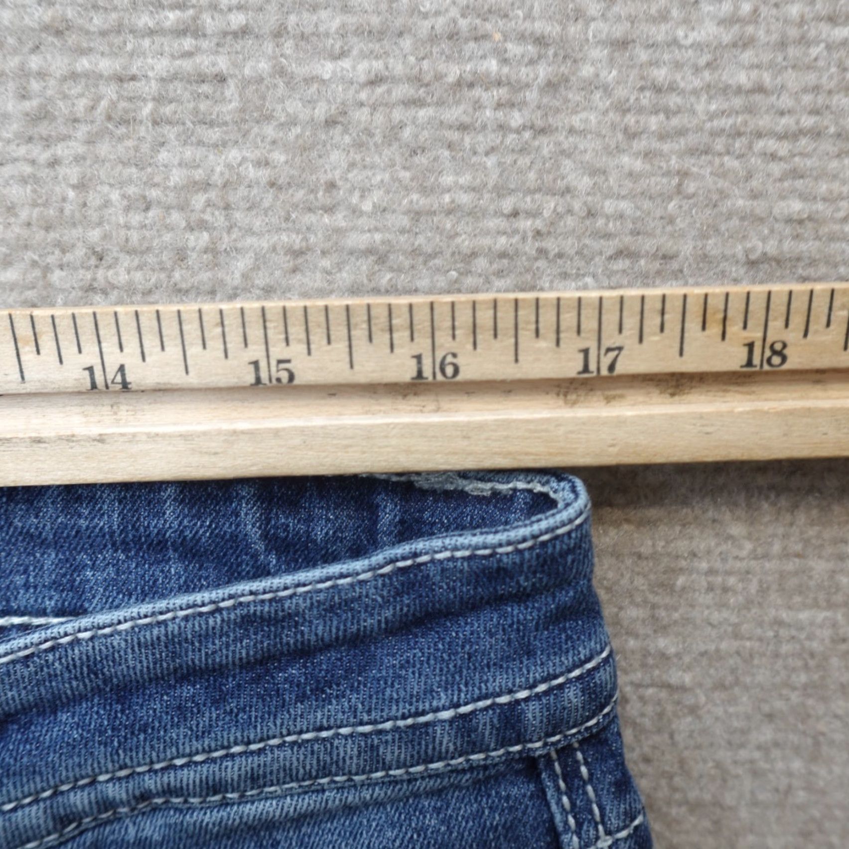 Vintage Axel Jeans Slim Bootcut 32 x 30 Blue Denim Cotton Blend Mens Pants Regular Inseam 30 Size US 32 / EU 48 - 6 Thumbnail