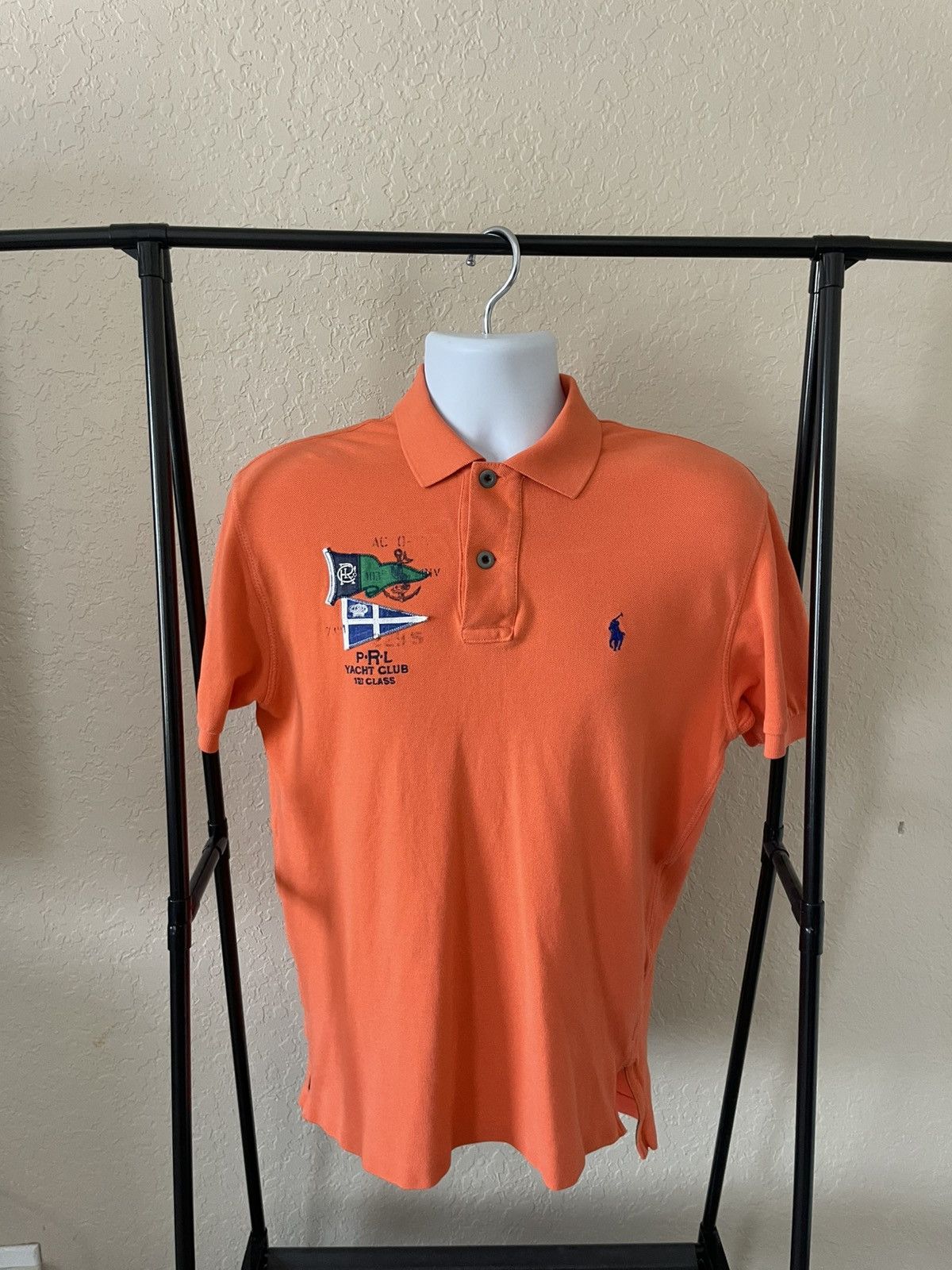 Polo Ralph Lauren PRL Yacht Club (Flags)1st class SS polo knit Size US S / EU 44-46 / 1 - 1 Thumbnail