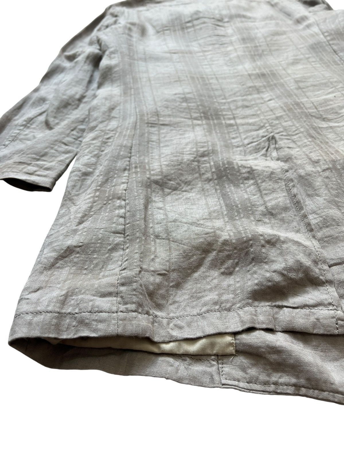 Tornado Mart 2000s Tornado Mart Cotton Linen Long Coat Size US S / EU 44-46 / 1 - 10 Thumbnail