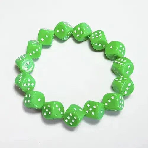 Jewelry Black Ball 8 Dice Bracelet Size ONE SIZE - 2 Thumbnail