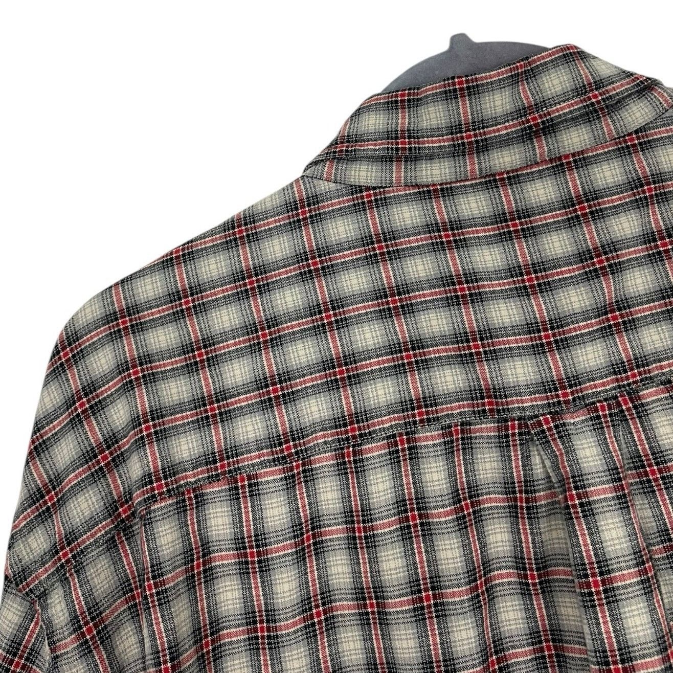 Ralph Lauren × Vintage Ralph Lauren Jeans Co Vtg Red & Grey Plaid Button Down Shirt Size US L / EU 52-54 / 3 - 6 Thumbnail