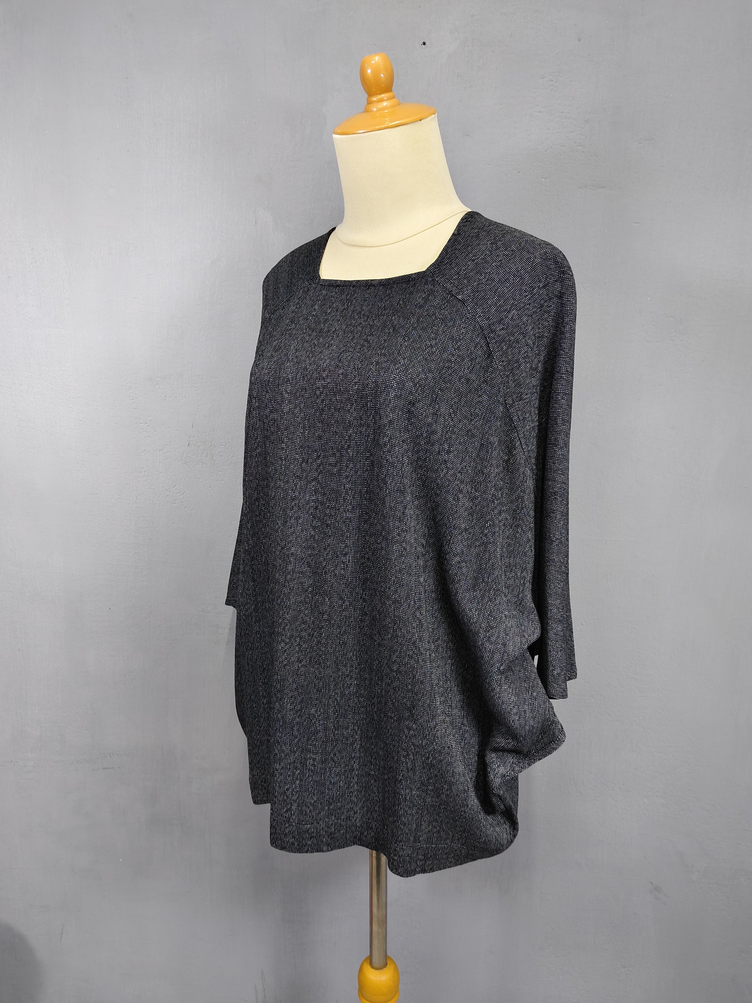 Comme des Garcons ARCHIVE📕90s CDG Oversized Batwing Dolman Rayon Top Size L / US 10 / IT 46 - 5 Thumbnail