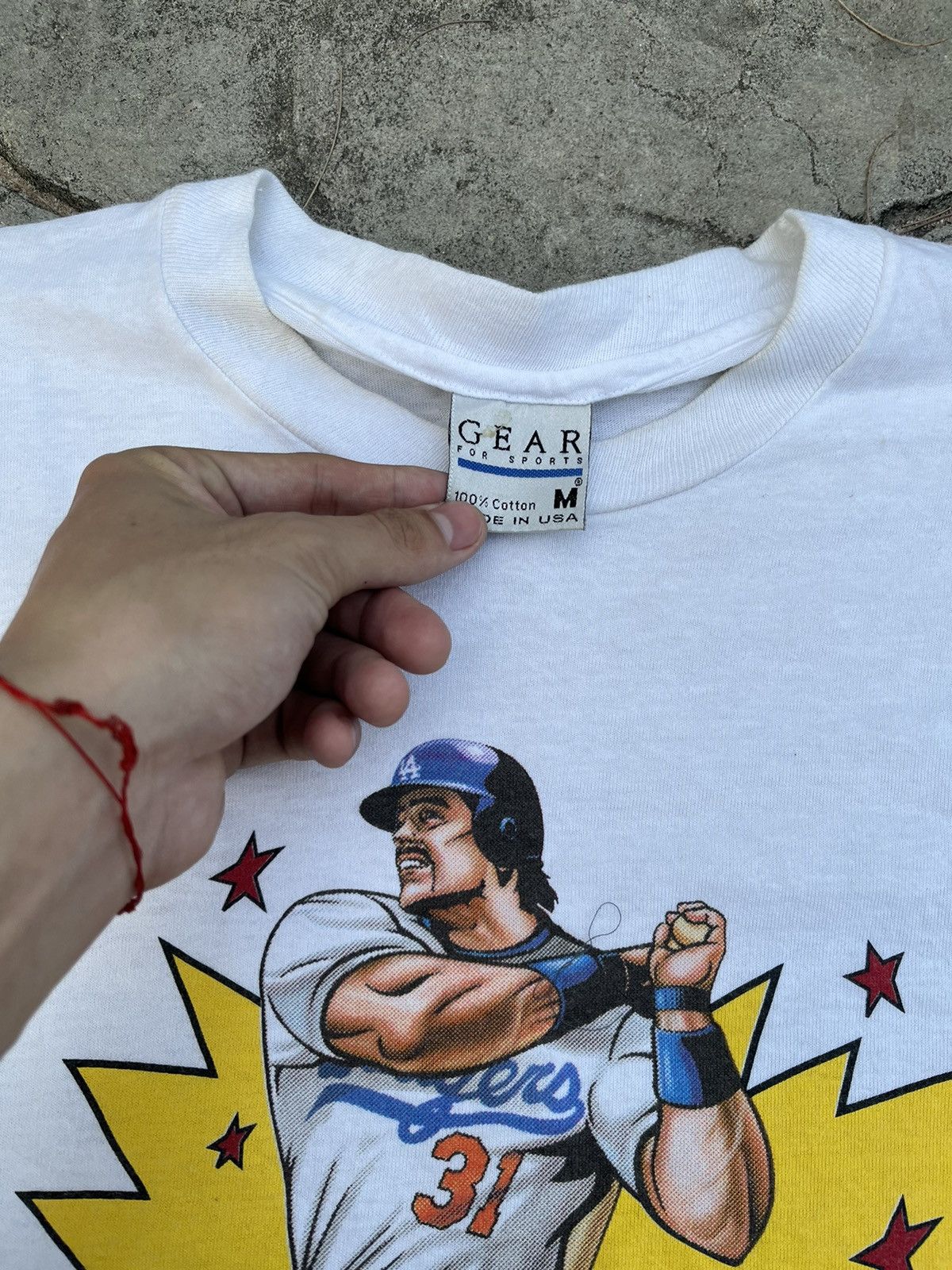 MLB × NBA × Vintage 1997 DODGES " MIKE PIAZZA " TEE Size US M / EU 48-50 / 2 - 3 Thumbnail