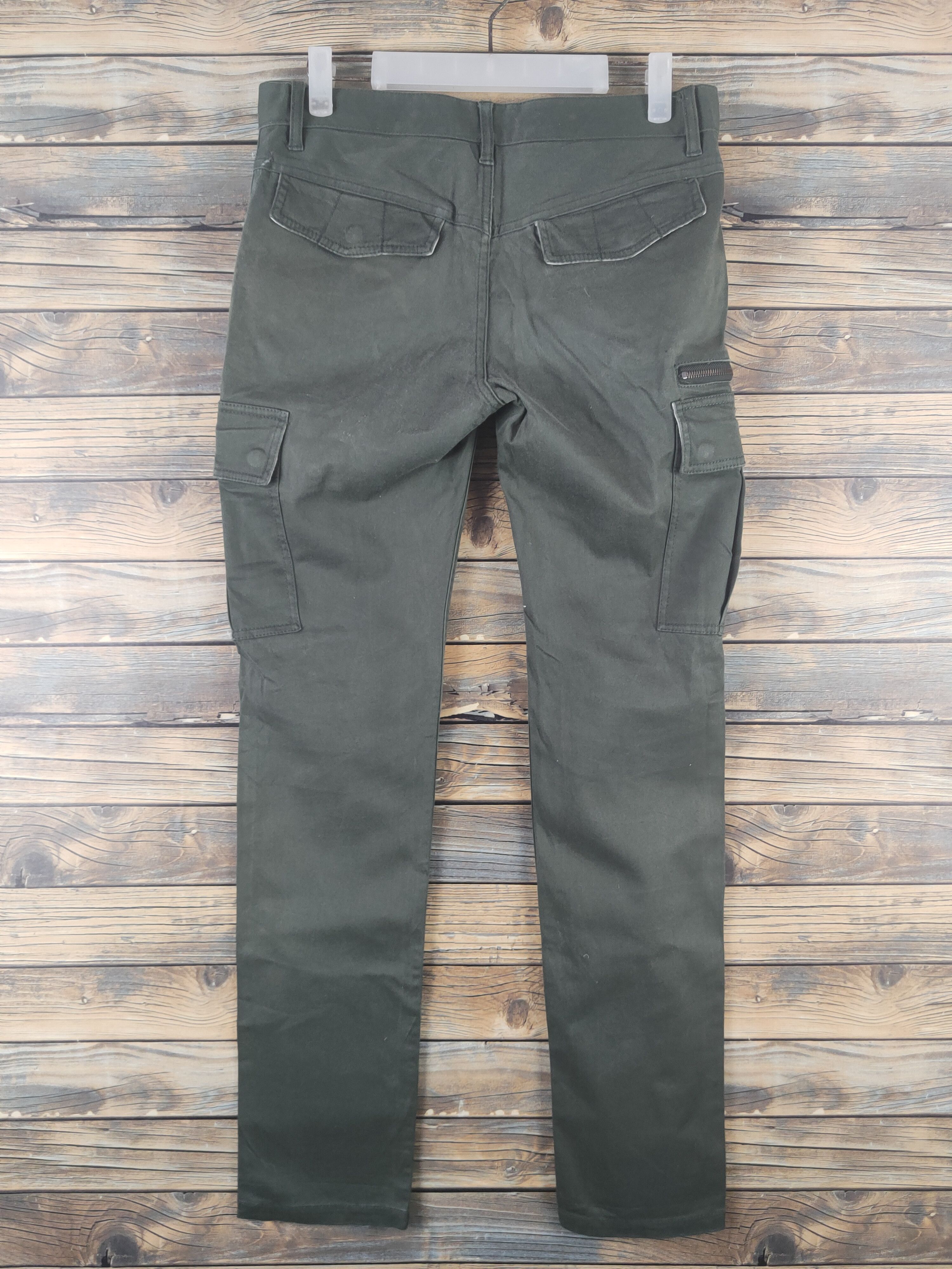 Takeo Kikuchi DL TK Mixpice Dark Green Multipocket Cargo Pants #1919 Size US 30 / EU 46 - 7 Thumbnail