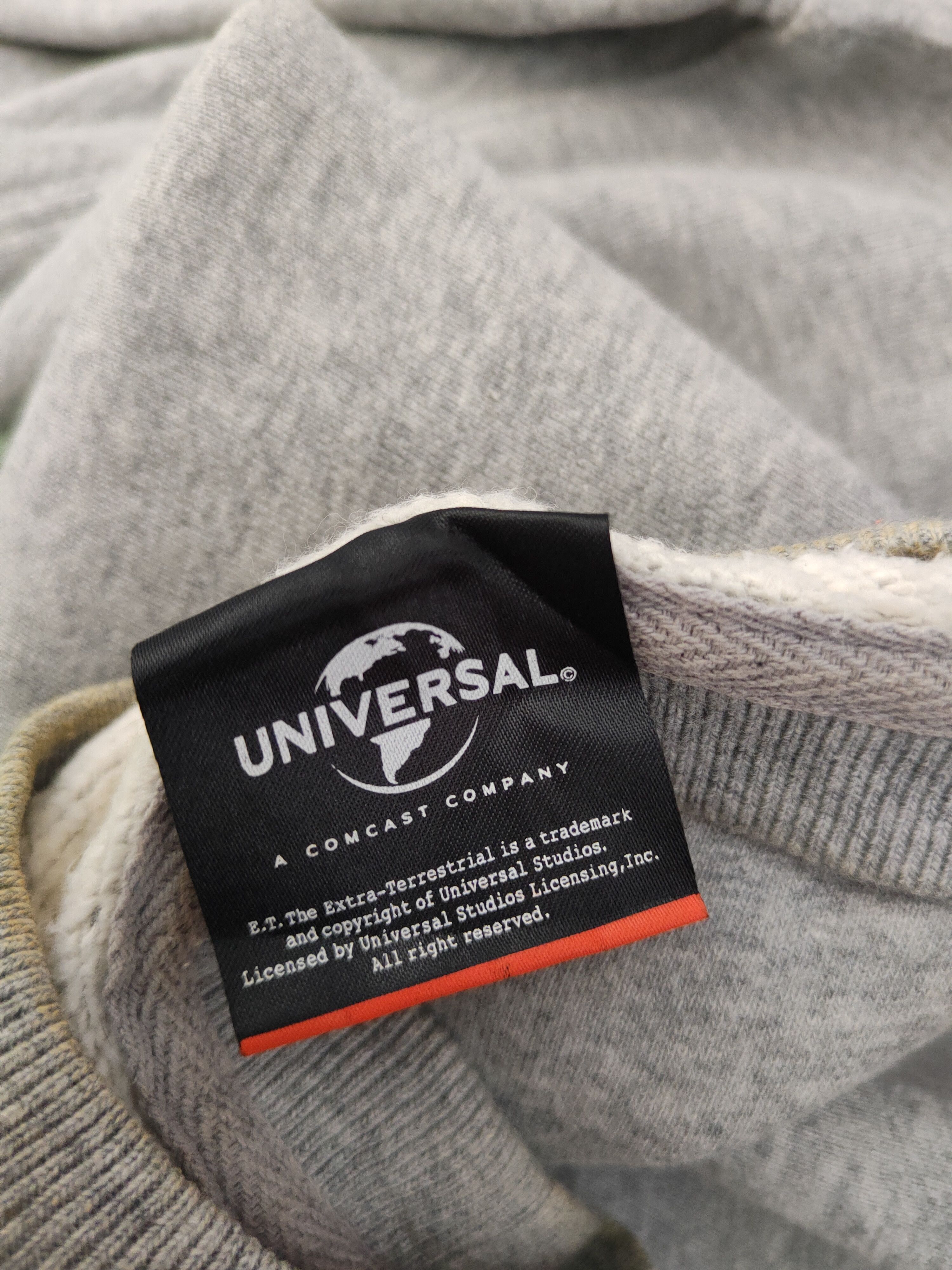 Universal Studios Beams X E.T Universal studio movie Sweatshirts #S2567 Size US L / EU 52-54 / 3 - 13 Thumbnail