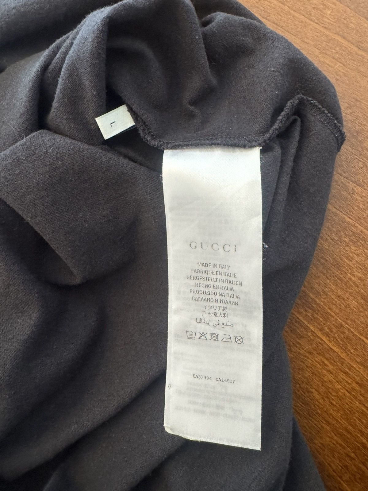 Gucci Gucci T Shirt Size US L / EU 52-54 / 3 - 6 Thumbnail