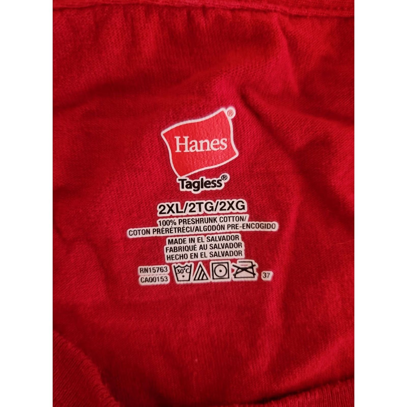 Hanes Star Wars The Droids Imperial Road Red Short Sleeve T Shirt Beatles 2XL Size US XXL / EU 58 / 5 - 2 Thumbnail