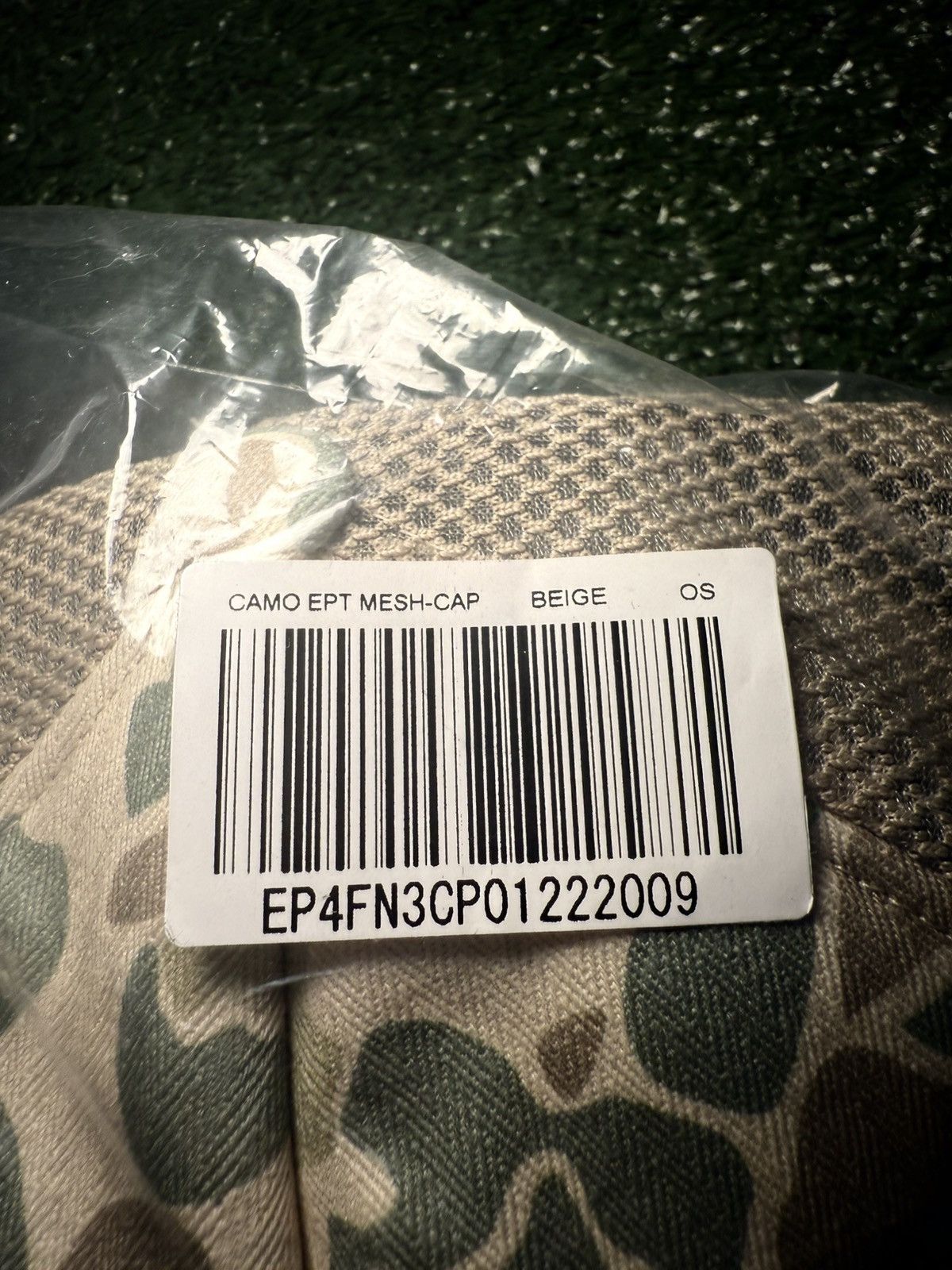 Designer EPT - Camo Mesh Cap (Beige) Size ONE SIZE - 4 Thumbnail