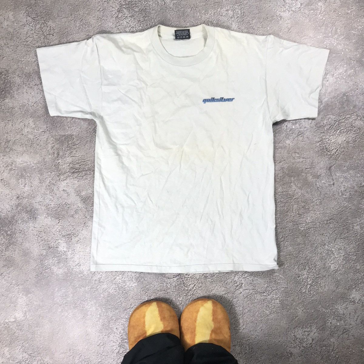 Vintage Vintage Y2K Quicksilver Sun Faded Logo Tee Streetwear Slim L Size US L / EU 52-54 / 3 - 1 Thumbnail