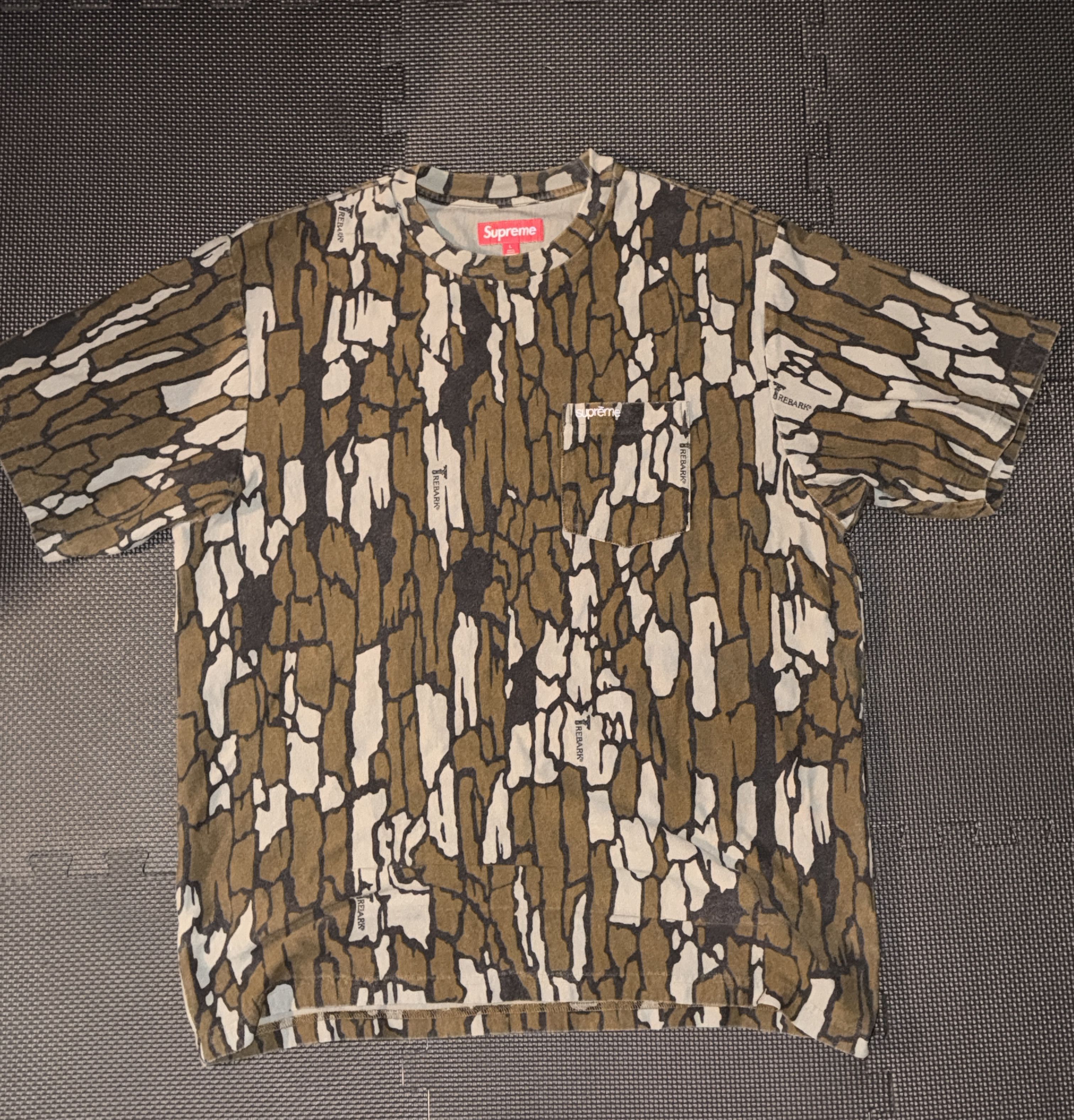 Supreme Supreme Announcing Tee Chocolate Chip Camo | Grailed