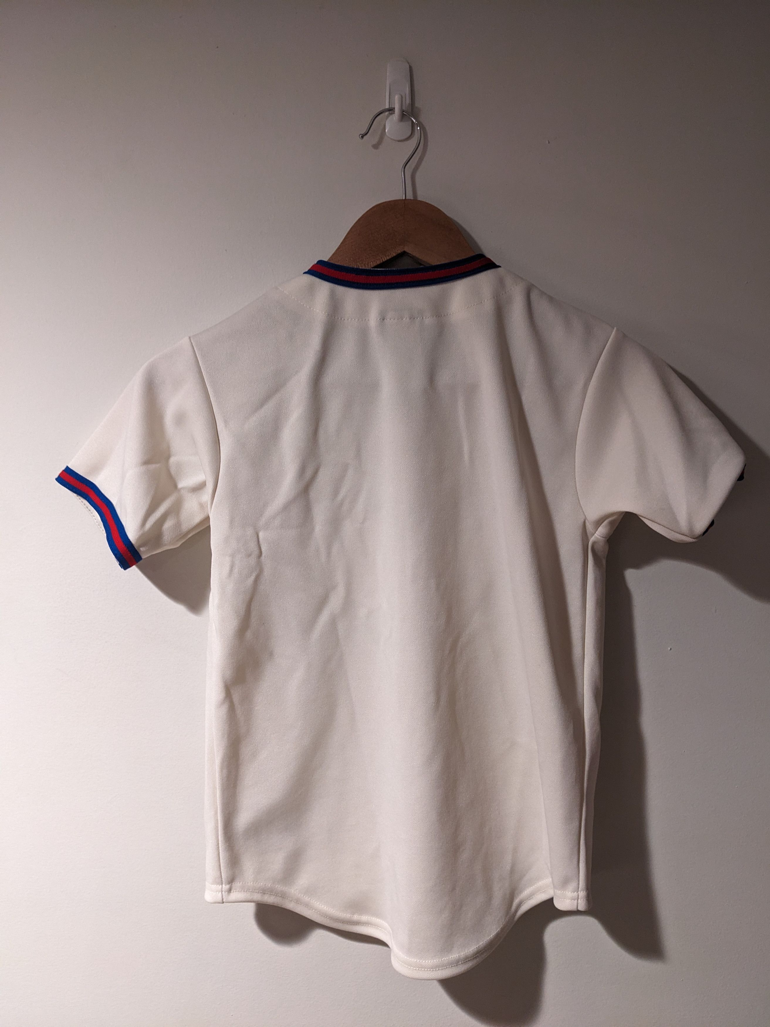 MLB Vintage Y2K Phillies MLB Baseball Kids Medium Beige Jersey Size US M / EU 48-50 / 2 - 8 Thumbnail