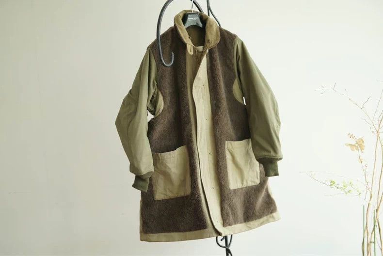 Vintage Nigel Cabourn Double-sided Business Coat Size US M / EU 48-50 / 2 - 1 Thumbnail