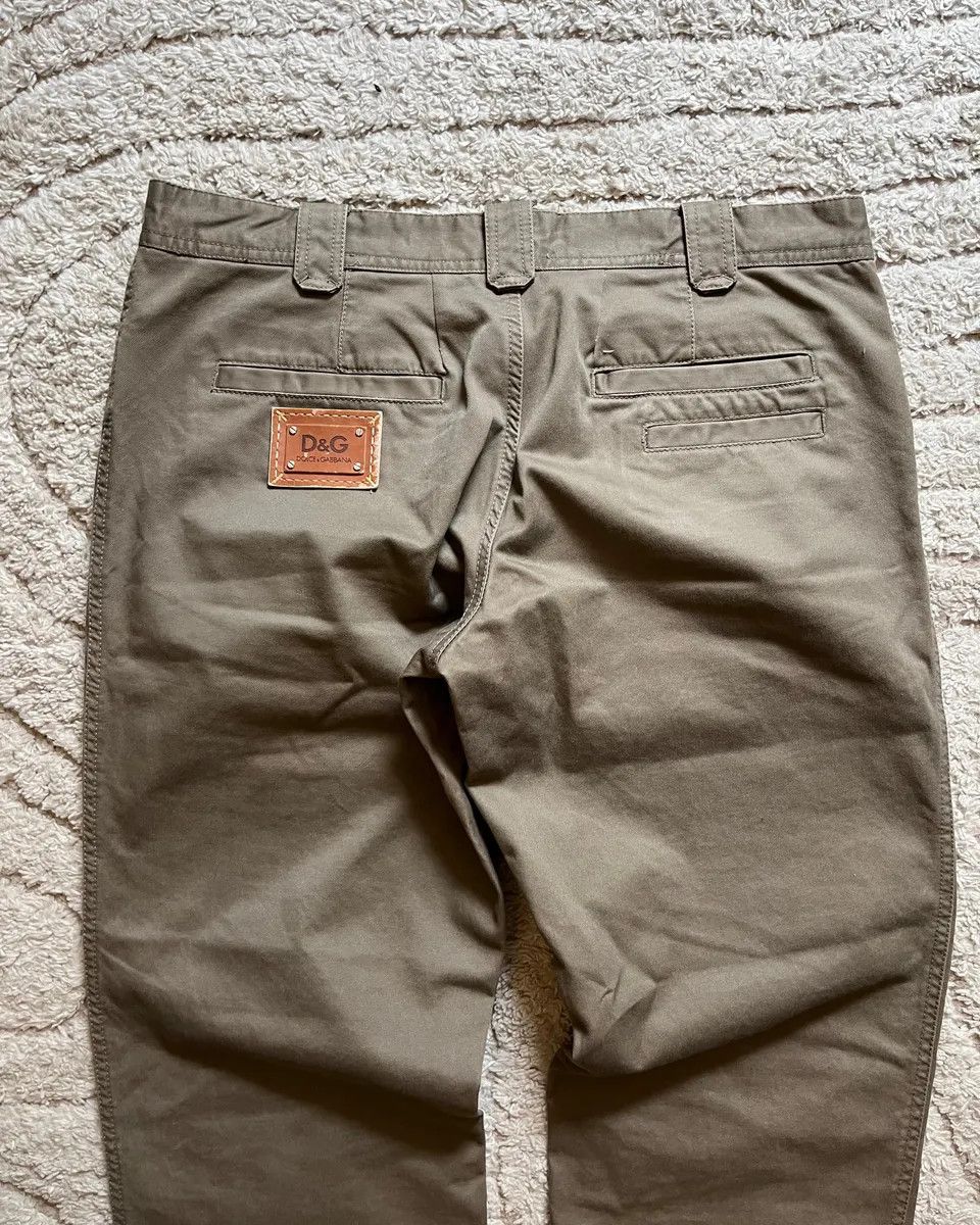 Dolce & Gabbana SS2008 Dolce & Gabbana Safari Luxe Olive Pants Size US 34 / EU 50 - 8 Thumbnail