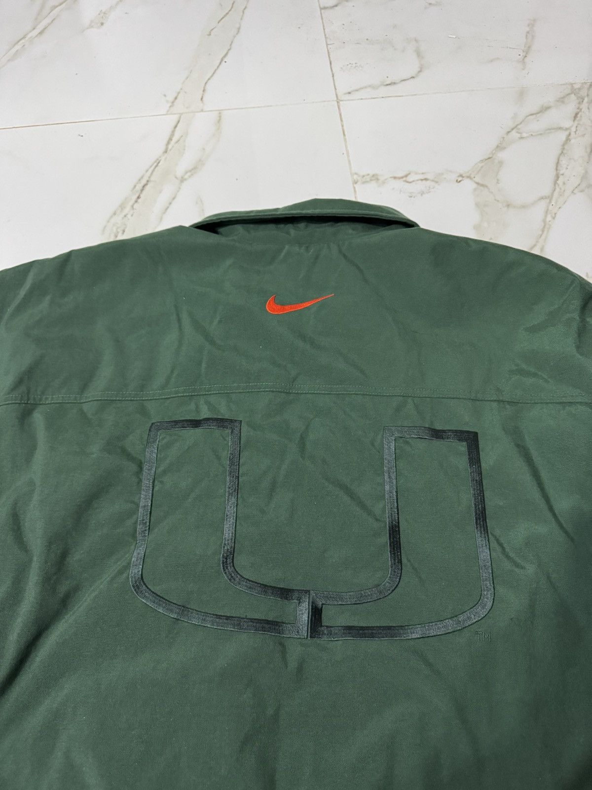 Vintage University of Miami Hurricanes Puffy Nylon jacket Size US XXL / EU 58 / 5 - 3 Thumbnail