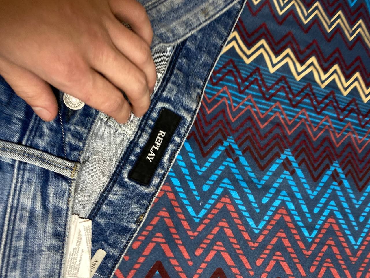 Replay × Vintage Vintage Replay Flared Distressed Jeans Size US 29 - 2 Thumbnail