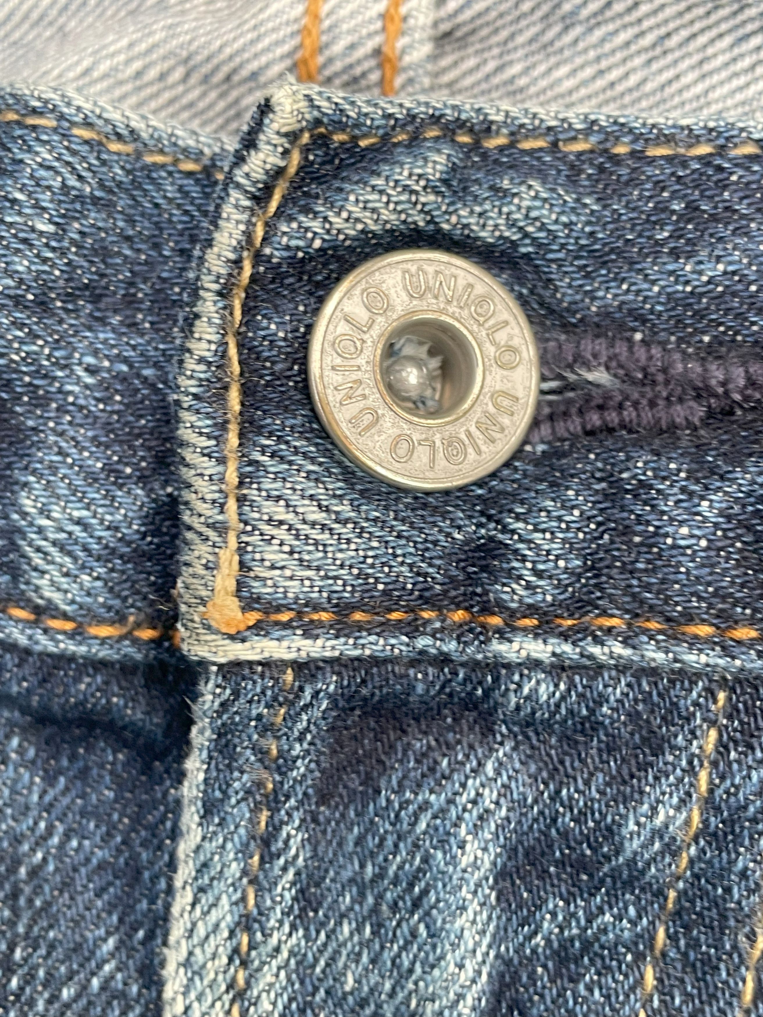 Japanese Brand Uniqlo Redline Selvedge Denim Size US 37 - 13 Thumbnail