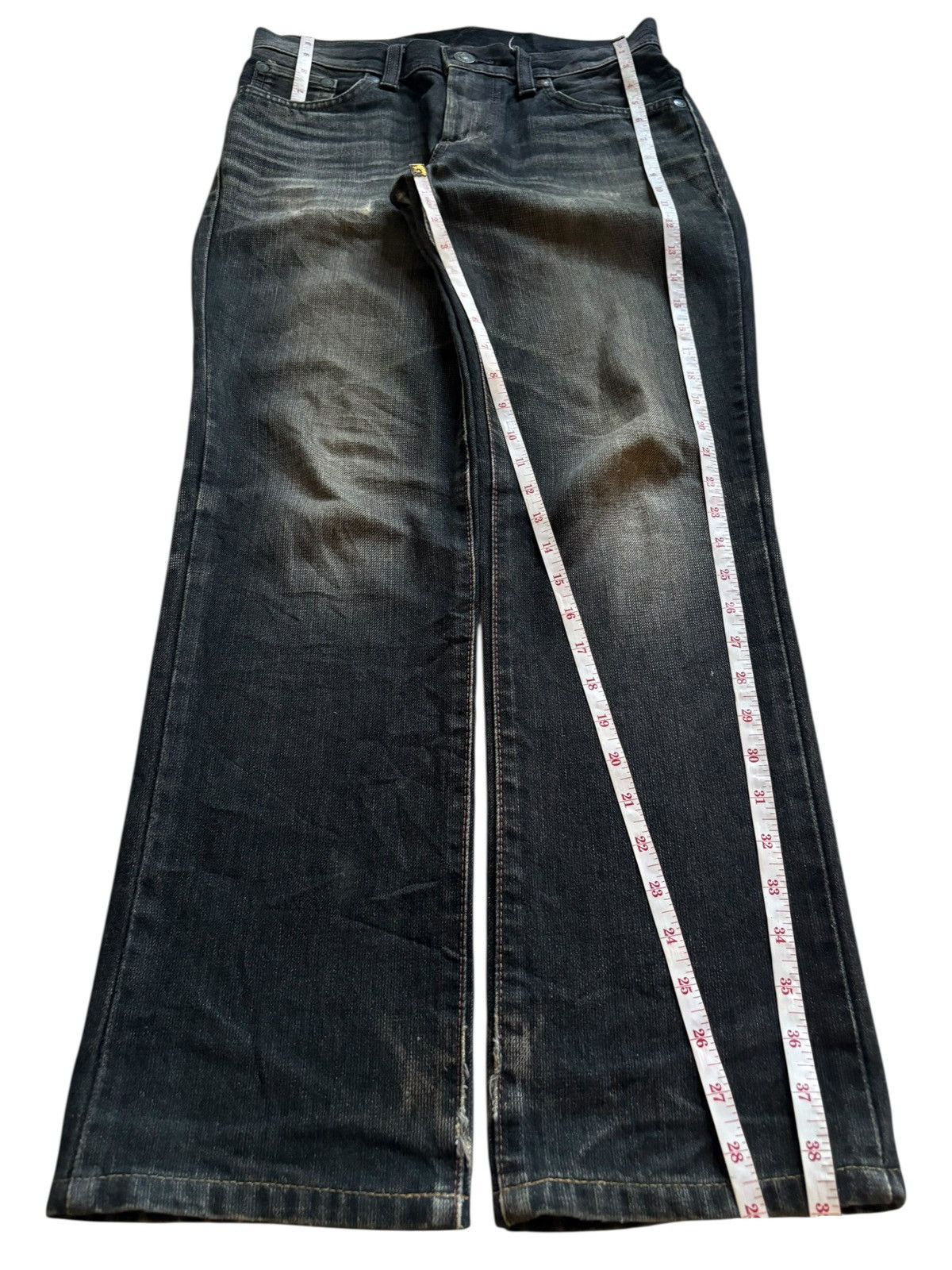 Edwin × Japanese Brand Vintage Japanese Edwin Zylon Mud Wash Jeans Size US 30 / EU 46 - 15 Thumbnail