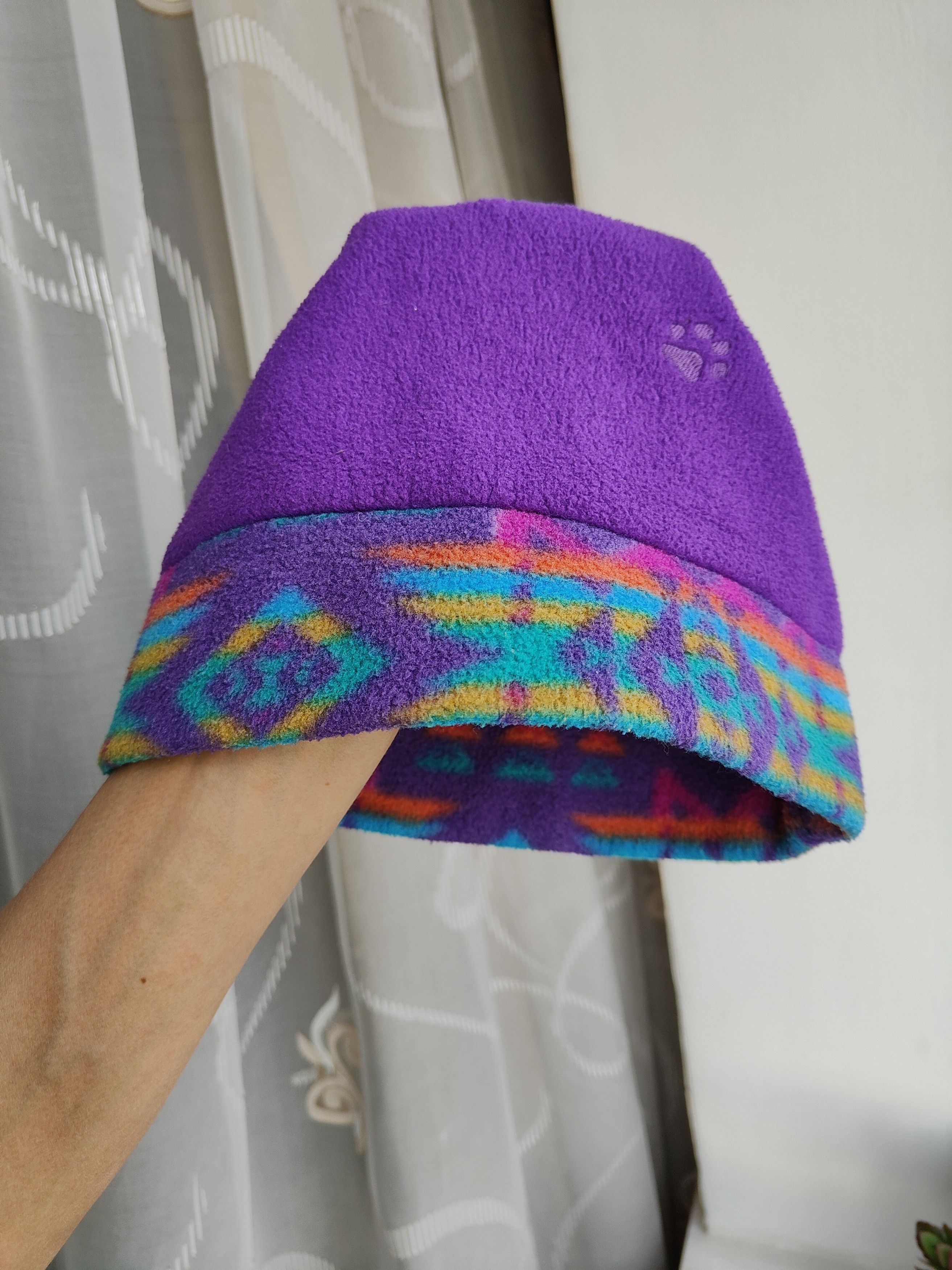 Polartec Vintage Polartec Series Zoo Ultra Rare 90s Fleece Hat Size ONE SIZE - 1 Thumbnail