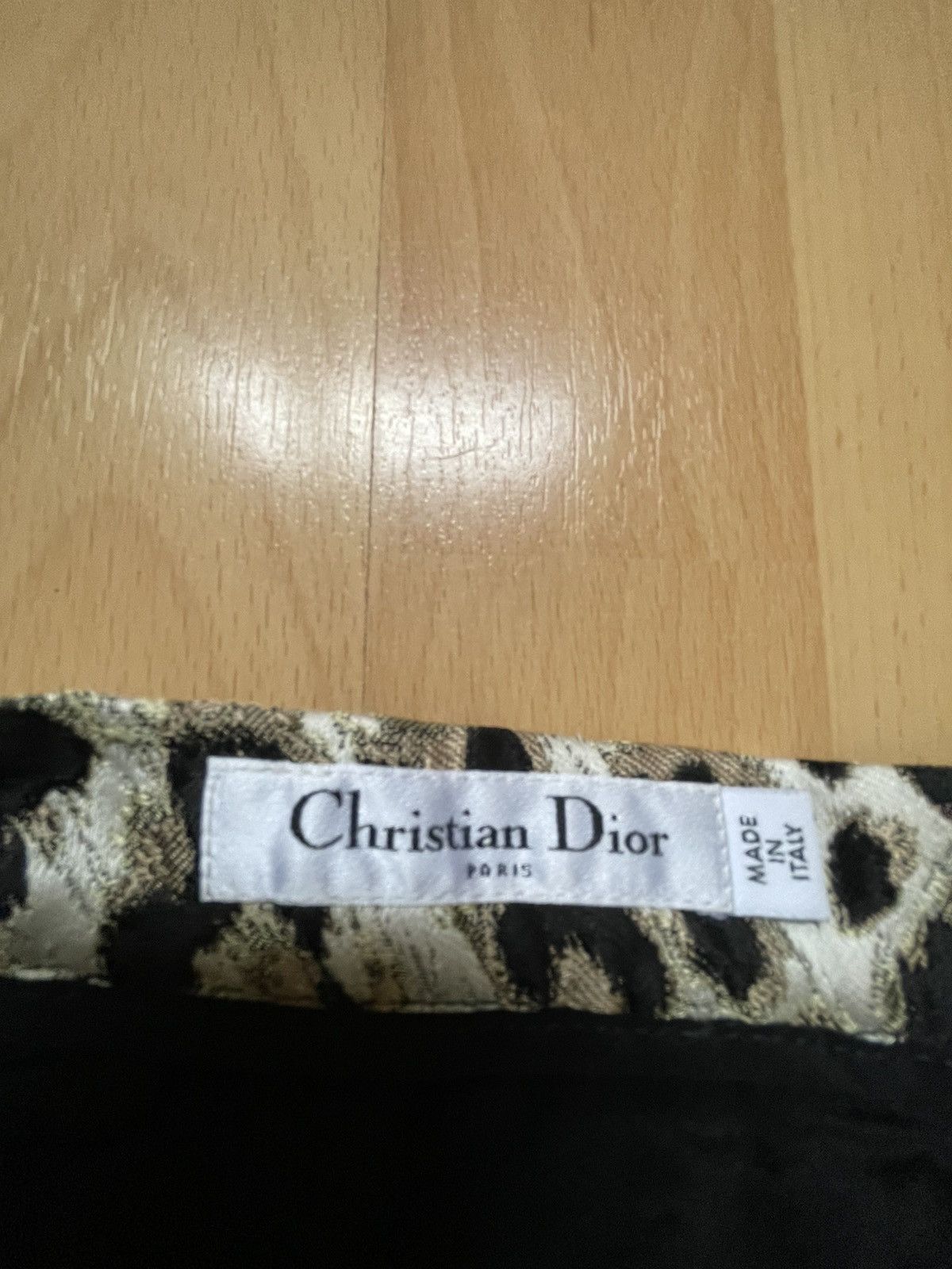 Dior CHRISTIAN DIOR LÉOPARD SKIRT Size 28" / US 6 / IT 42 - 2 Thumbnail