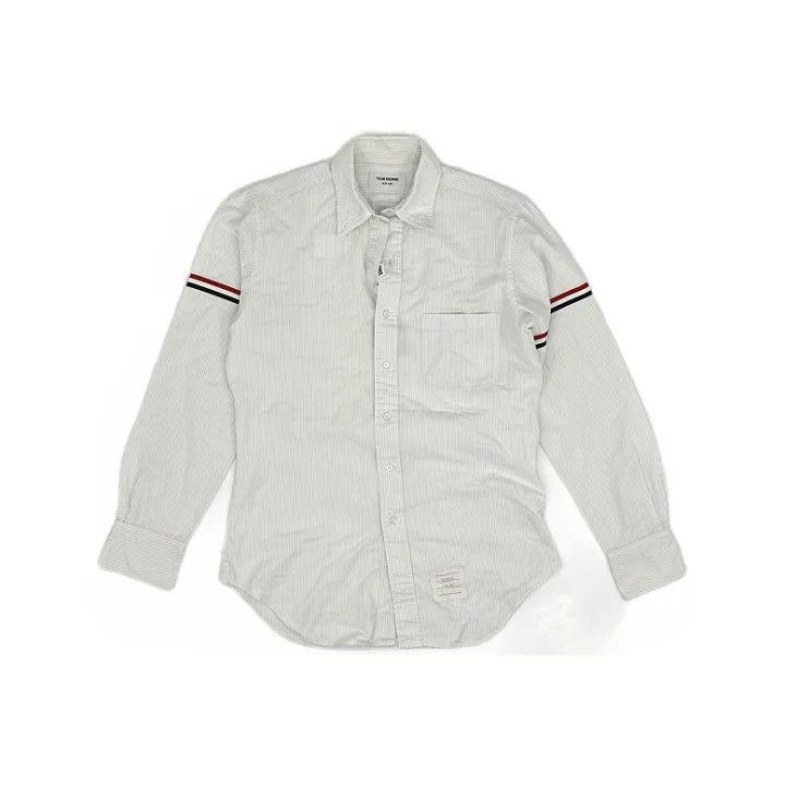 Thom Browne Thom Browne Stylish Button-Up Shirt -2507 Size US S / EU 44-46 / 1 - 7 Thumbnail