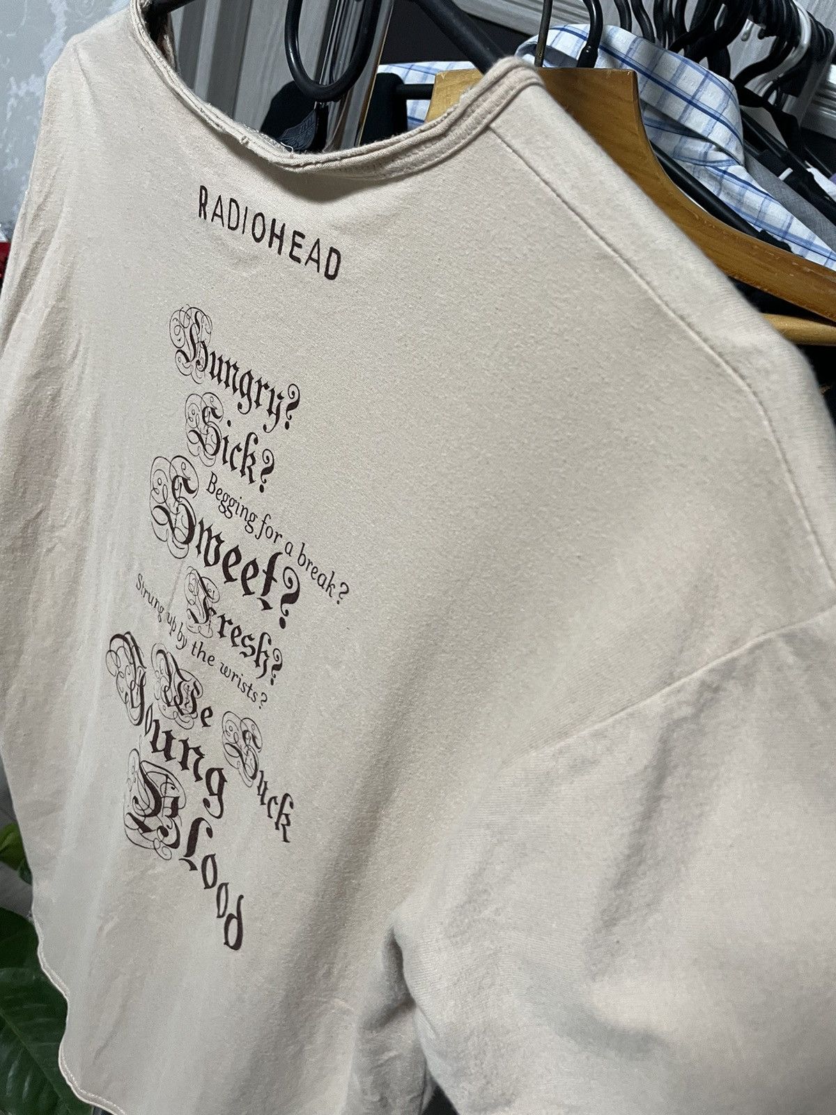 Band Tees × Vintage Vintage Rare RadioHead Tee By WASTE UK Size US M / EU 48-50 / 2 - 8 Thumbnail