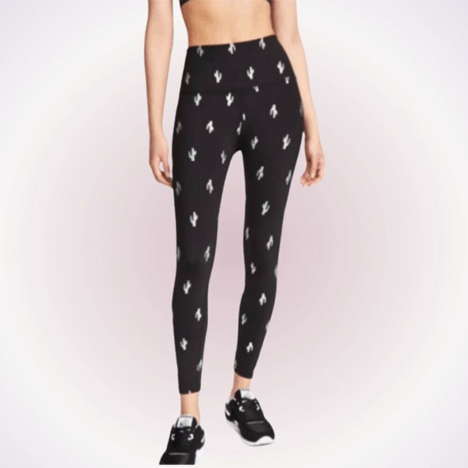 Beyond Yoga Beyond Yoga Reflective Cactus Leggings | Sz S Size 27" / US 4 / IT 40 - 1 Thumbnail