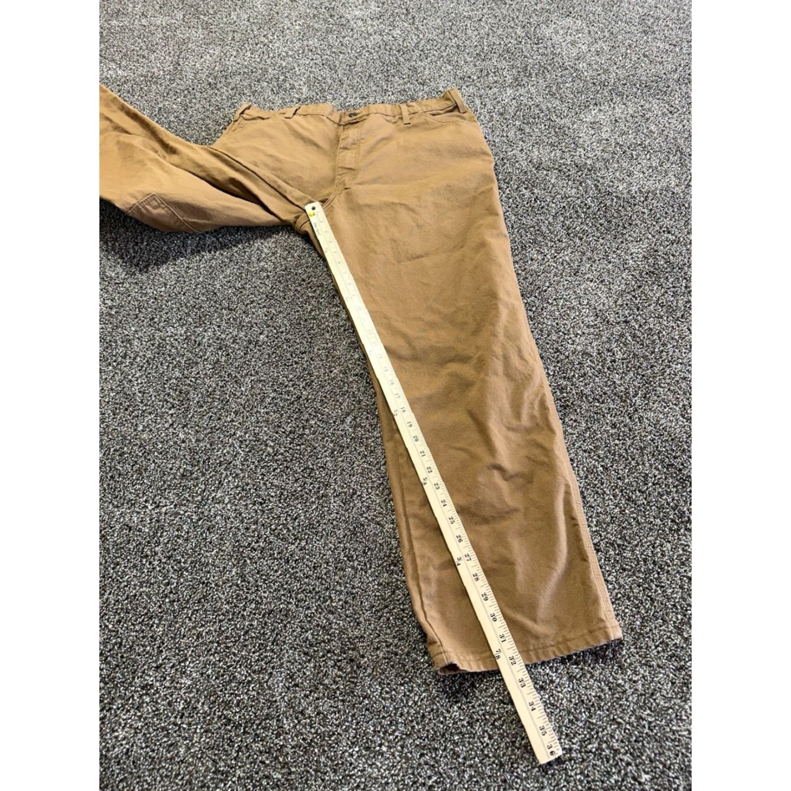 Dickies Dickies Jeans Men 40 Tan Blue Denim Bootcut Relaxed Fit 40x32 Regular Straight N/A Size US 40 / EU 56 - 7 Thumbnail