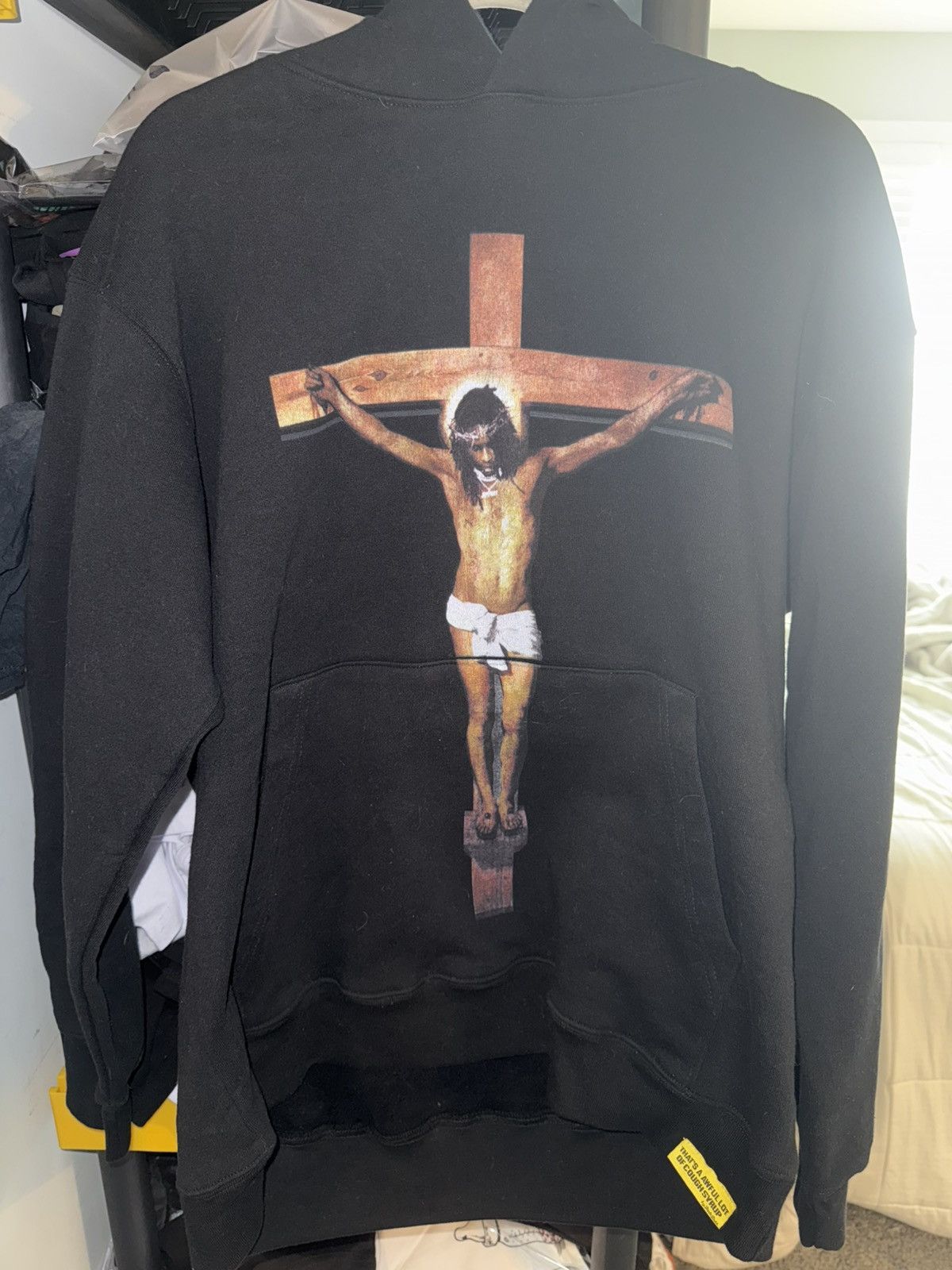 NEW SIZE S AWFUL LOT OF COUGH SYRUP FREE JEFF/THUG HOODIE
