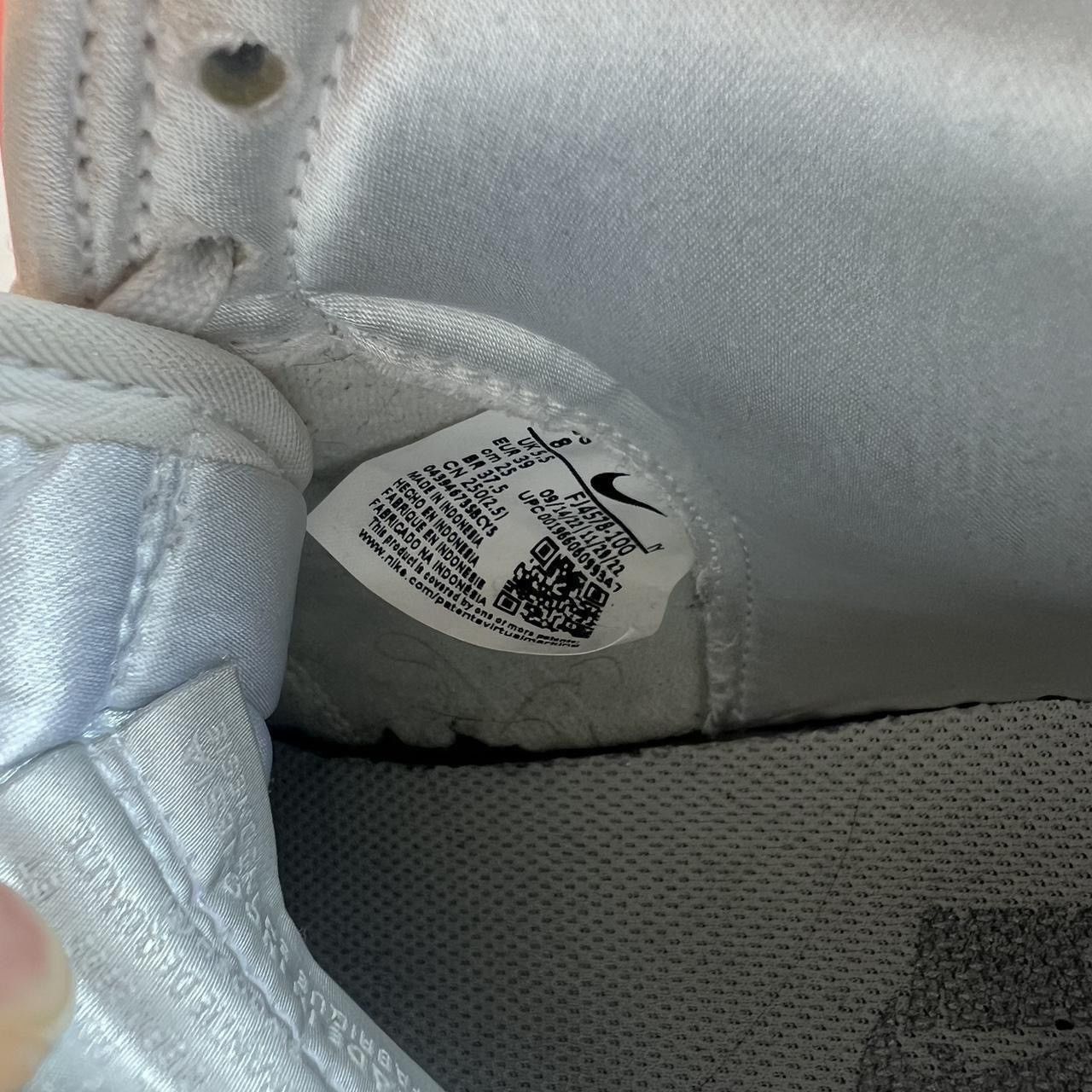 Nike Nike Dunk High Silver Glitter Swoosh Size US 8 / IT 38 - 6 Thumbnail