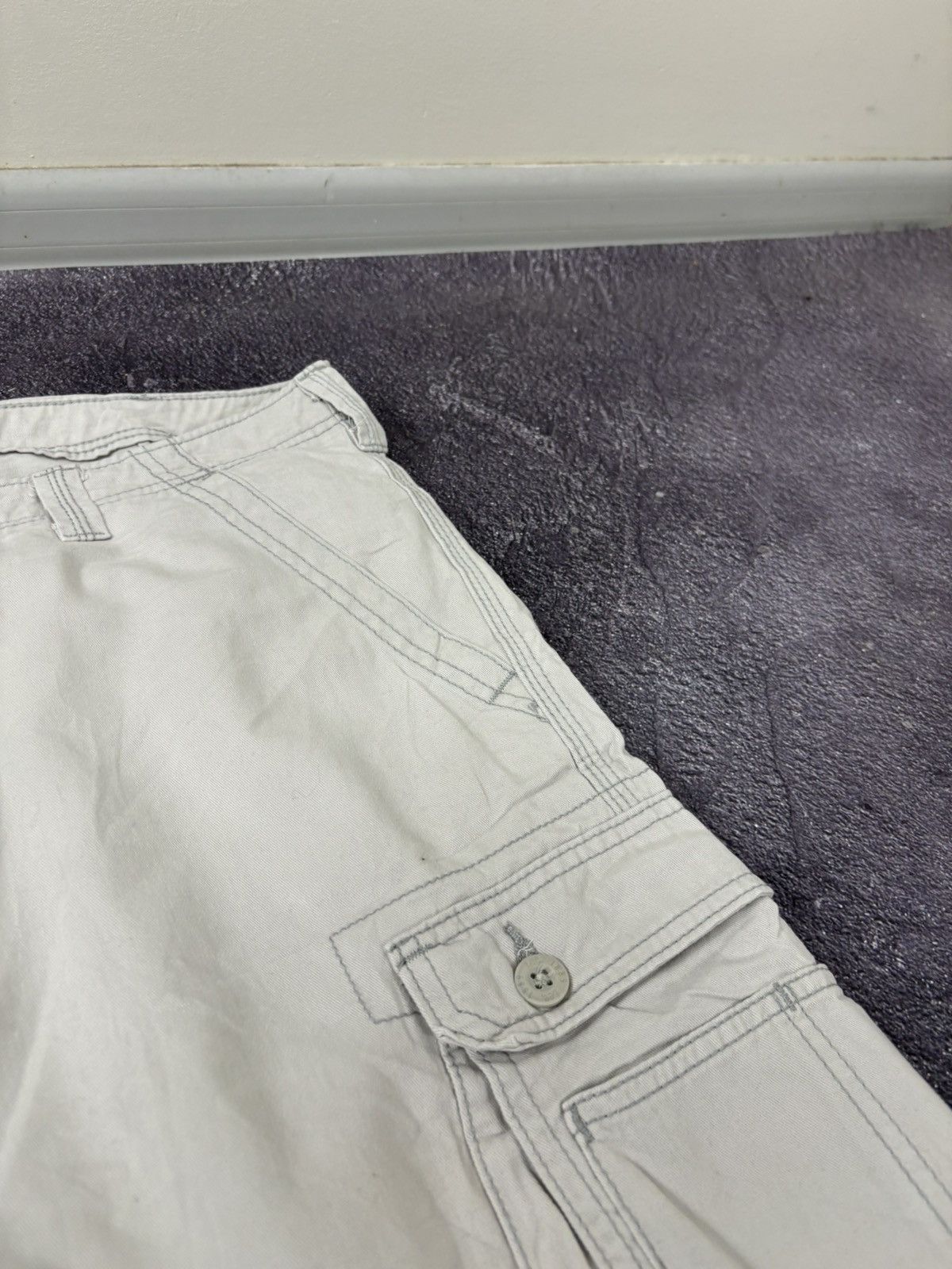 Lee Vintage Lee USA Utility Work Hype Baggy Cargo Shorts Size US 36 / EU 52 - 7 Thumbnail