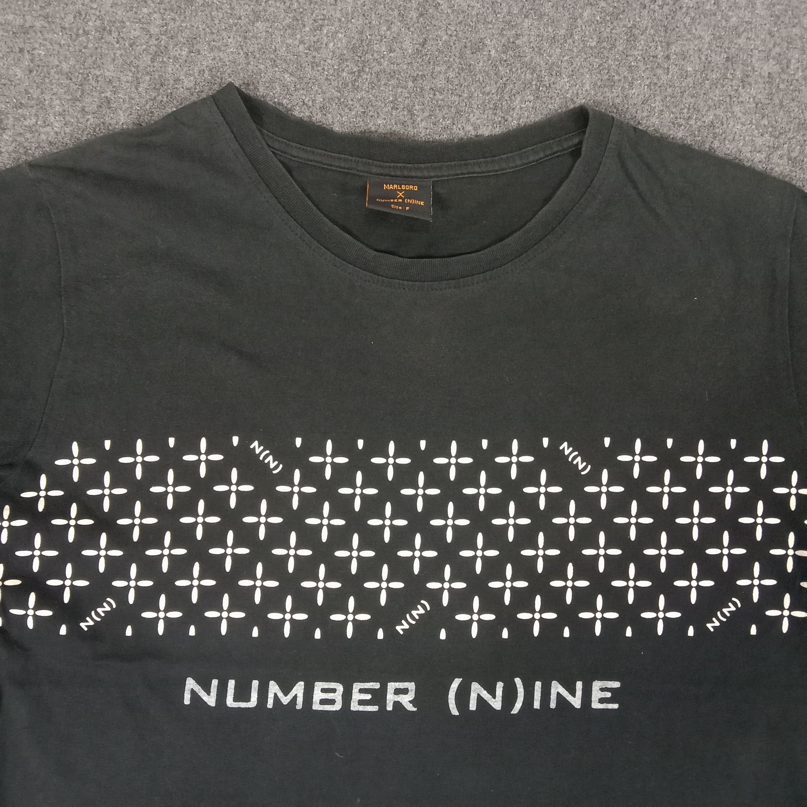 Marlboro × Number (N)ine × Vintage Number (N)ine X Marlboro Japanese Brand Tshirt Size US L / EU 52-54 / 3 - 2 Thumbnail