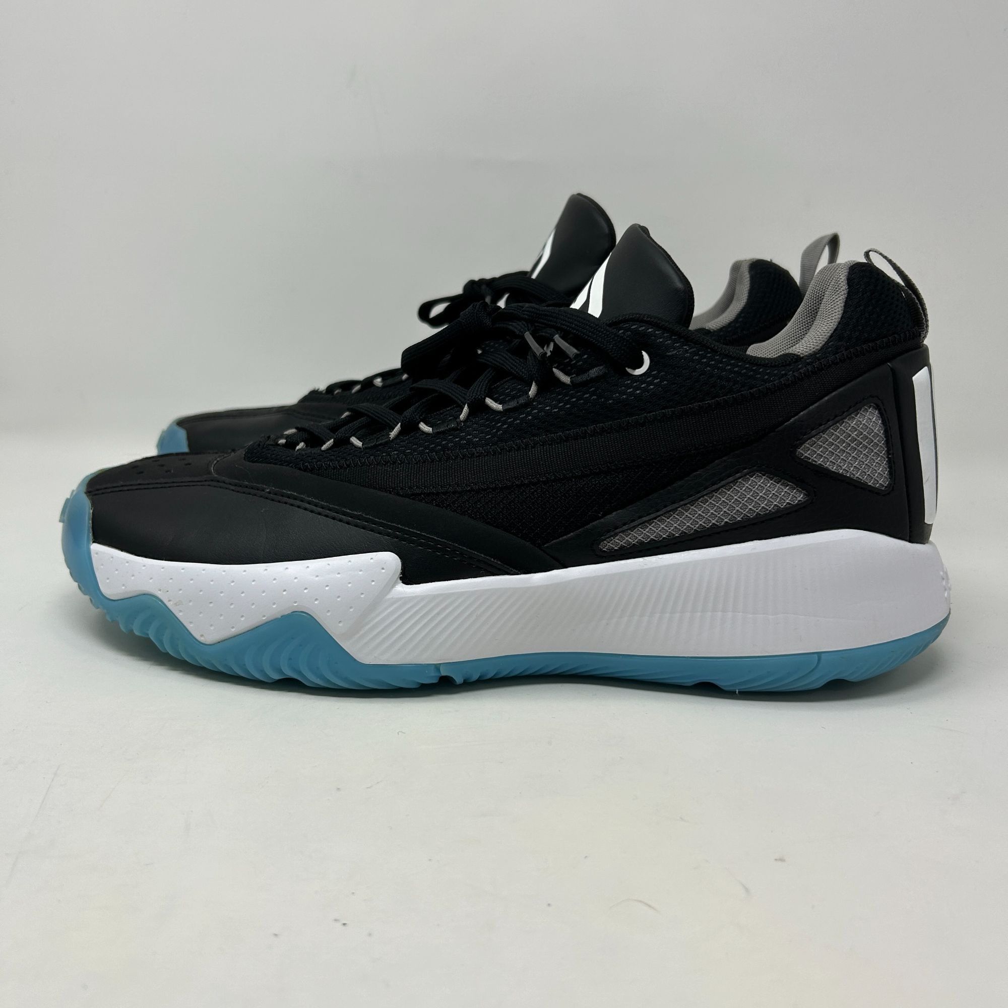 Adidas Adidas Dame Certified 2.0 'Black Cyan' Mens Size 12 Size US 12 / EU 45 - 1 Thumbnail