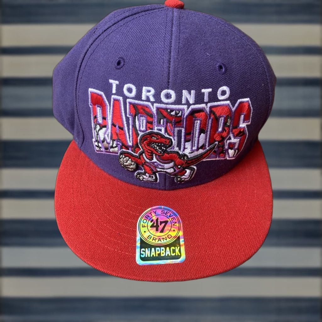 47 Forty Seven Brand 47 Snapback Toronto Raptors Hardwood Classic Hat Size ONE SIZE - 1 Thumbnail