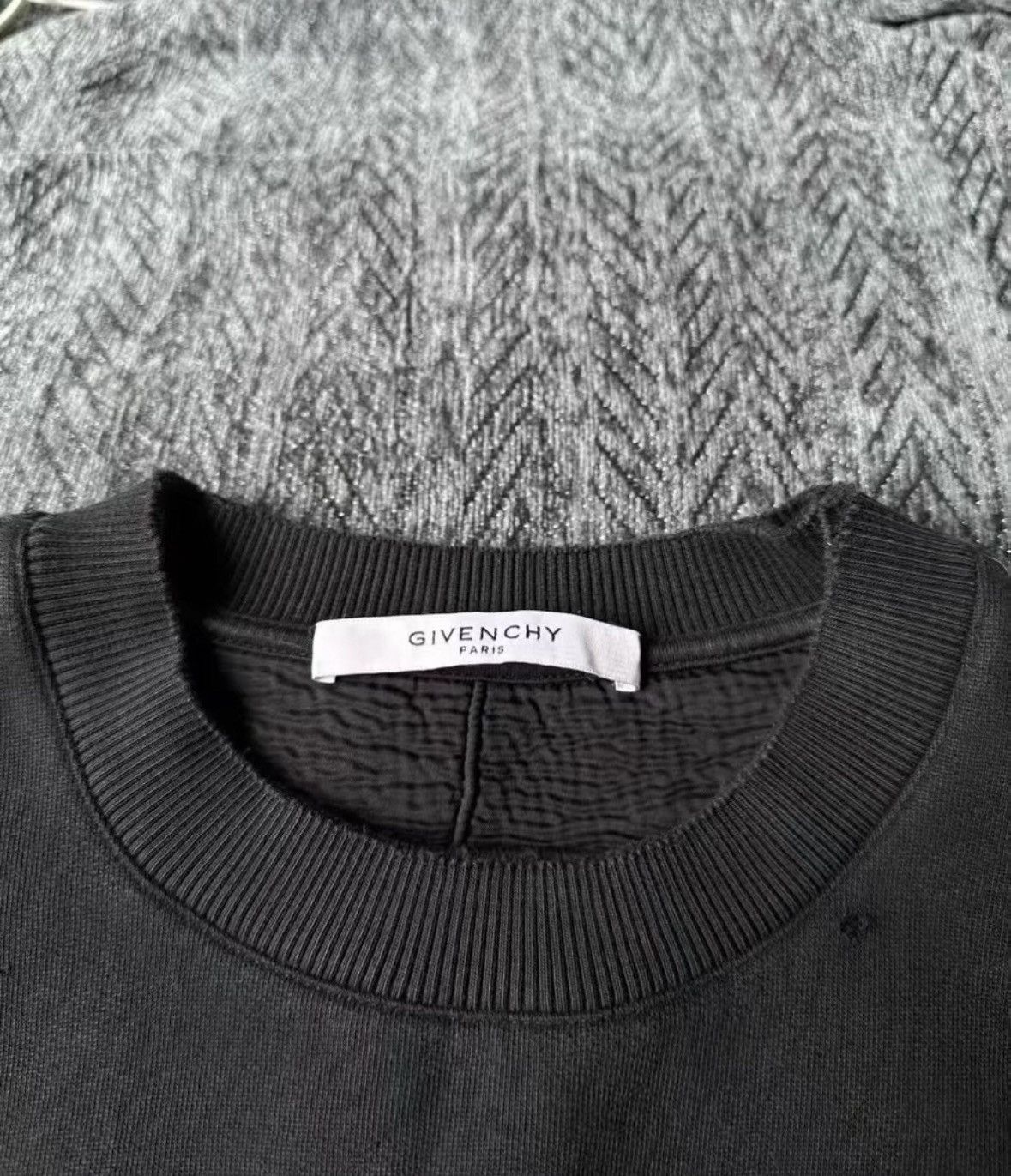 Givenchy Givenchy Classic destroyed black hoodie-JY Size US S / EU 44-46 / 1 - 3 Thumbnail
