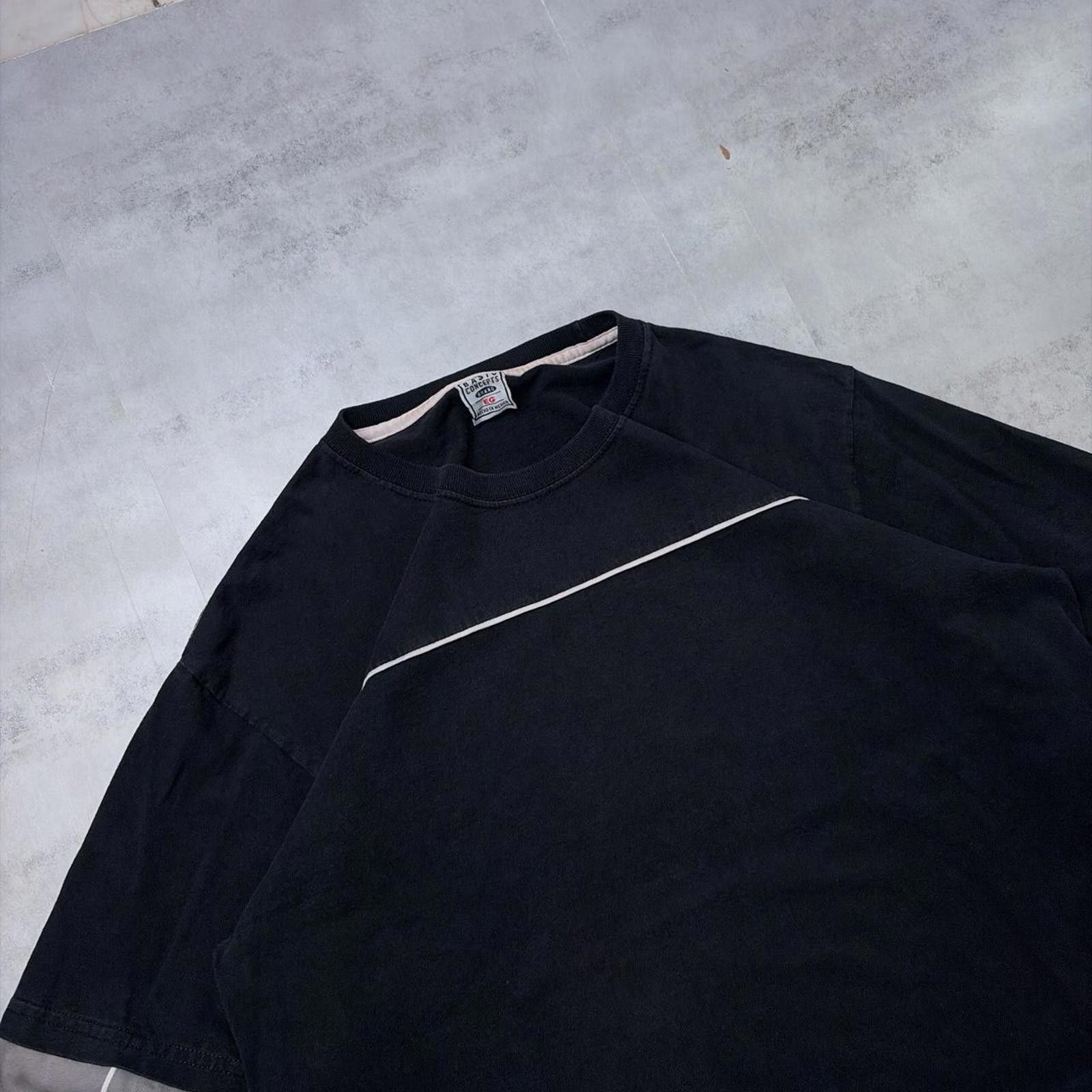 Other Y2K Black Basic Concepts Surf Striped Long Sleeve Shirt Size US L / EU 52-54 / 3 - 5 Thumbnail