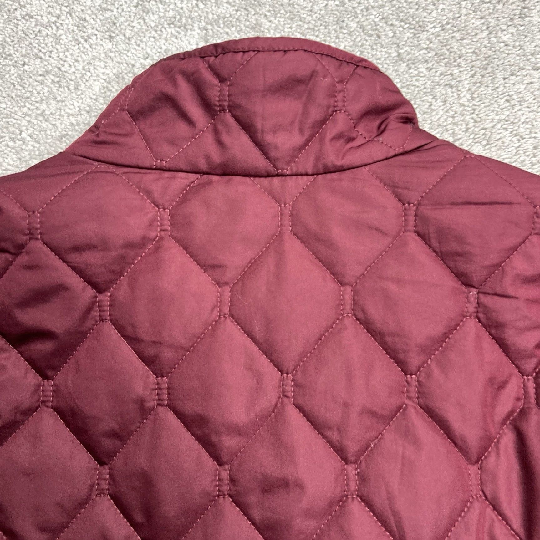 Eddie Bauer Eddie Bauer Jacket Women’s XL Maroon Red Full Zip Quilted Insulated Puffer Jacket Size XL / US 12-14 / IT 48-50 - 7 Thumbnail
