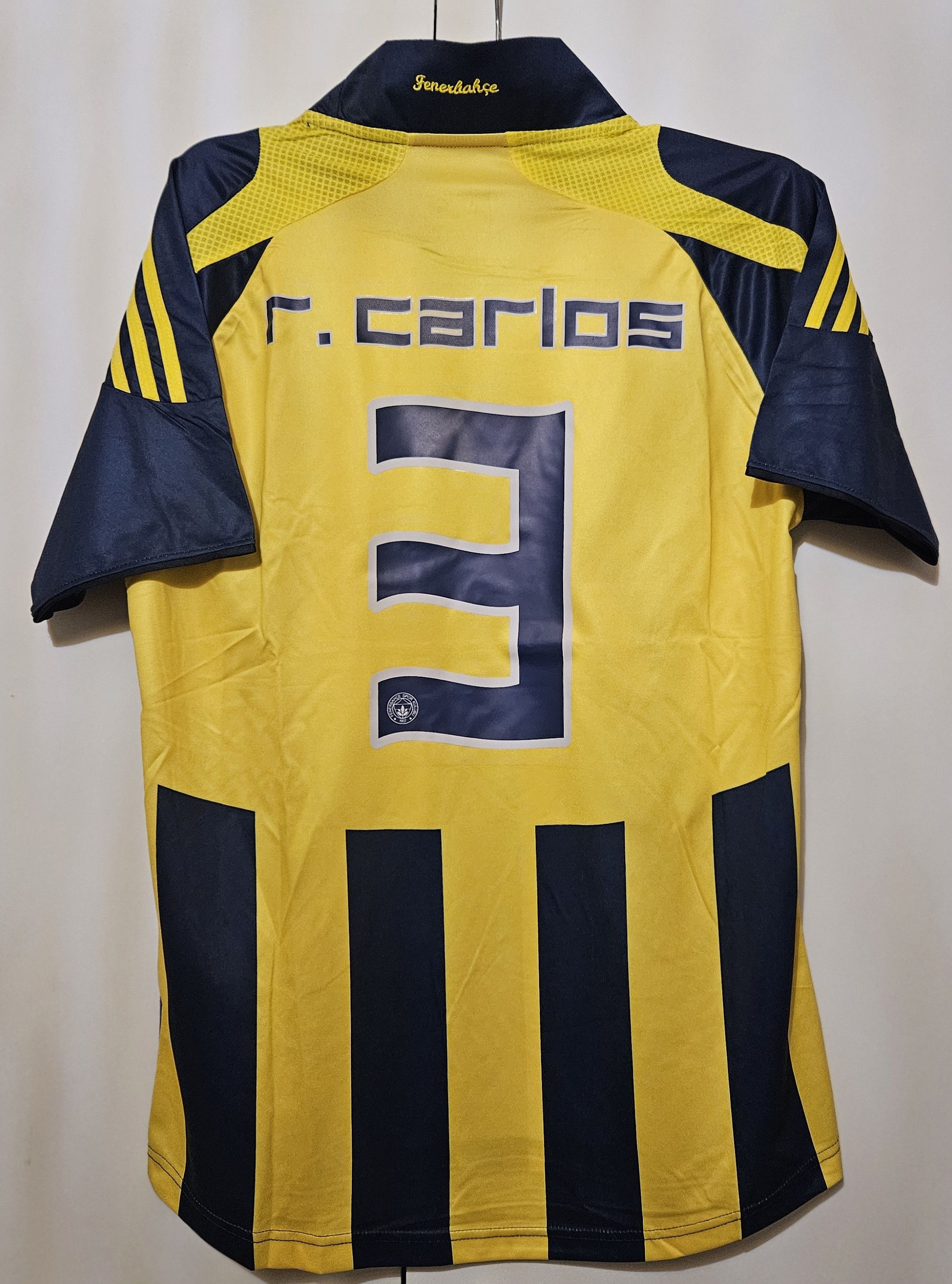 2007/08 FENERBAHCE R.CARLOS 3 Jersey vintage football shirt