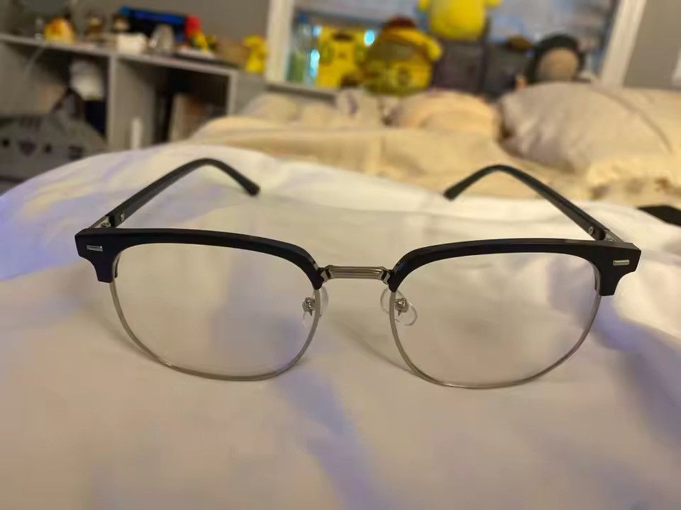 Electric Visual LuxuryStyle high quality Half frame anti blue light glasses Size ONE SIZE - 2 Thumbnail