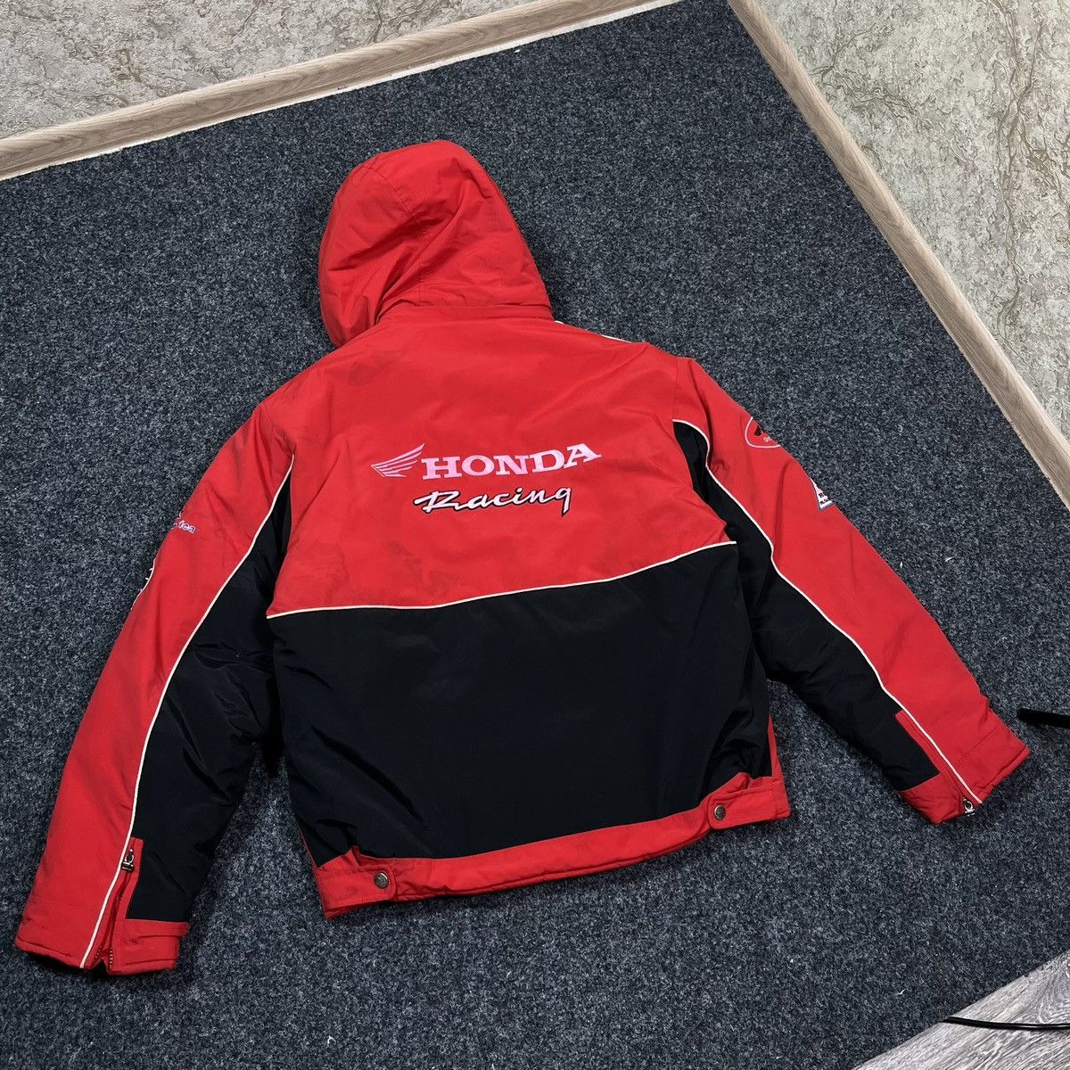 Honda Honda Racing Jacket Vintage Size US XL / EU 56 / 4 - 4 Thumbnail