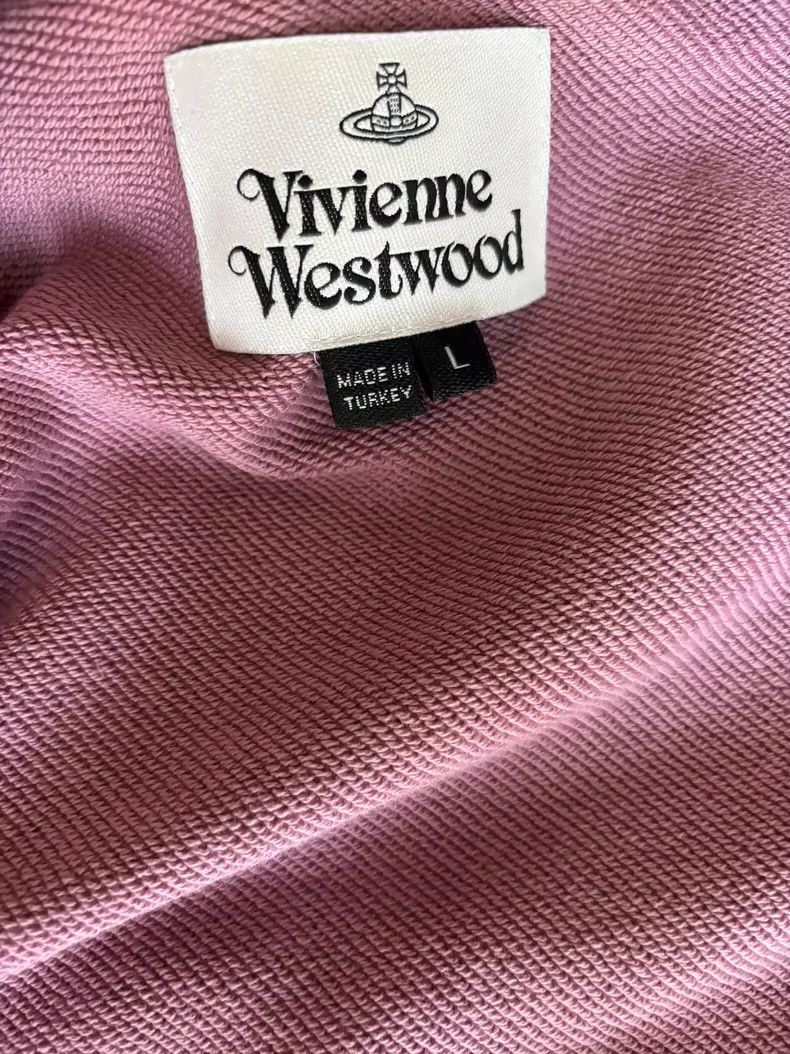 Vivienne Westwood Vivienne Westwood Pink zip-up sweatshirt Size US L / EU 52-54 / 3 - 6 Thumbnail
