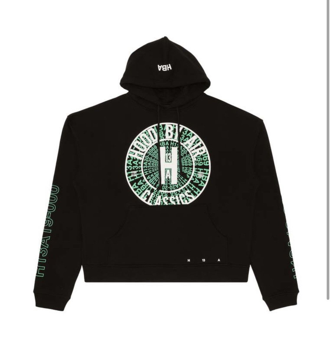 image of Hood By Air Cookie Hoodie in Black, Men's (Size XL)