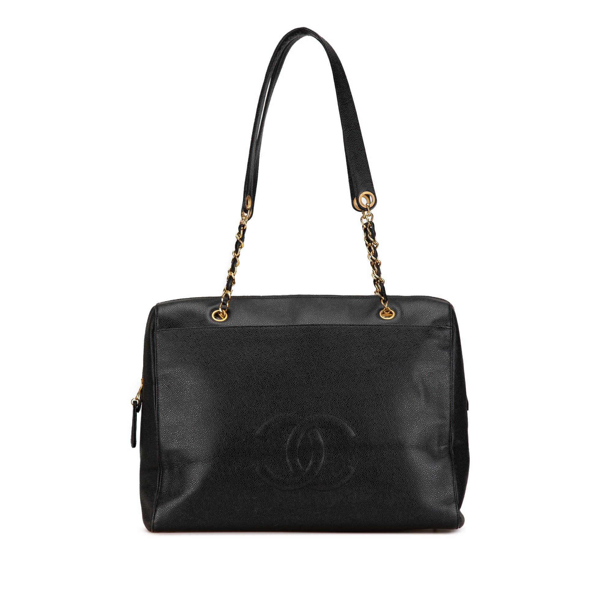 Chanel Chanel Caviar CC Shoulder Bag Black Size ONE SIZE - 1 Thumbnail