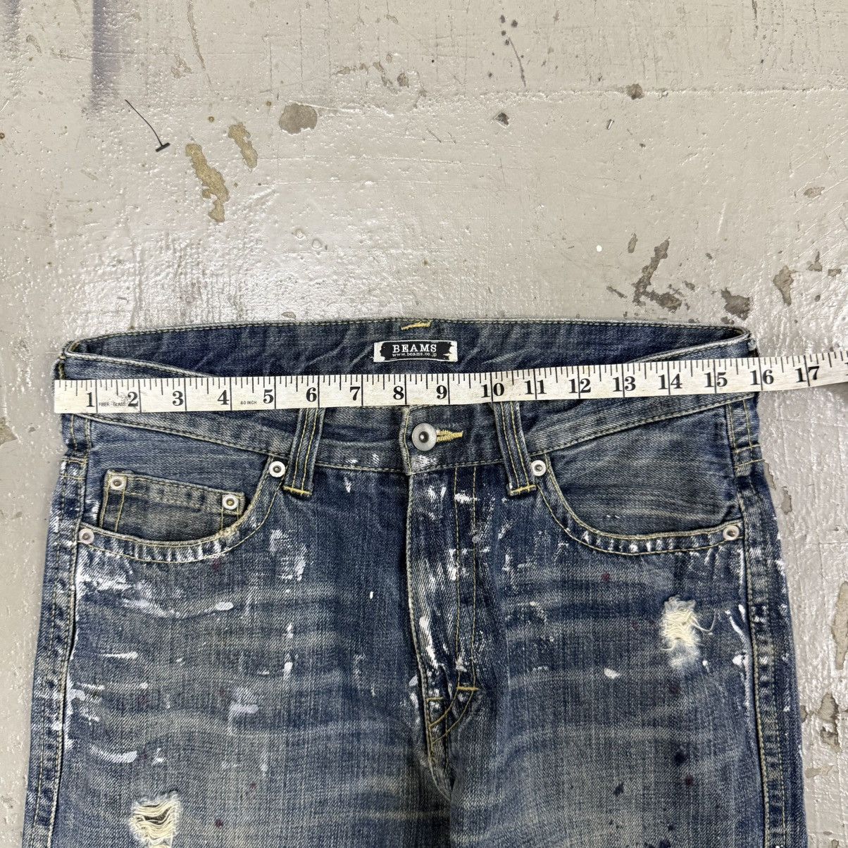 Junya Watanabe WASHED DENIM PAINT SPLATTER DISTRESSED JEANS LIKE JUNYA Size US 31 - 6 Thumbnail