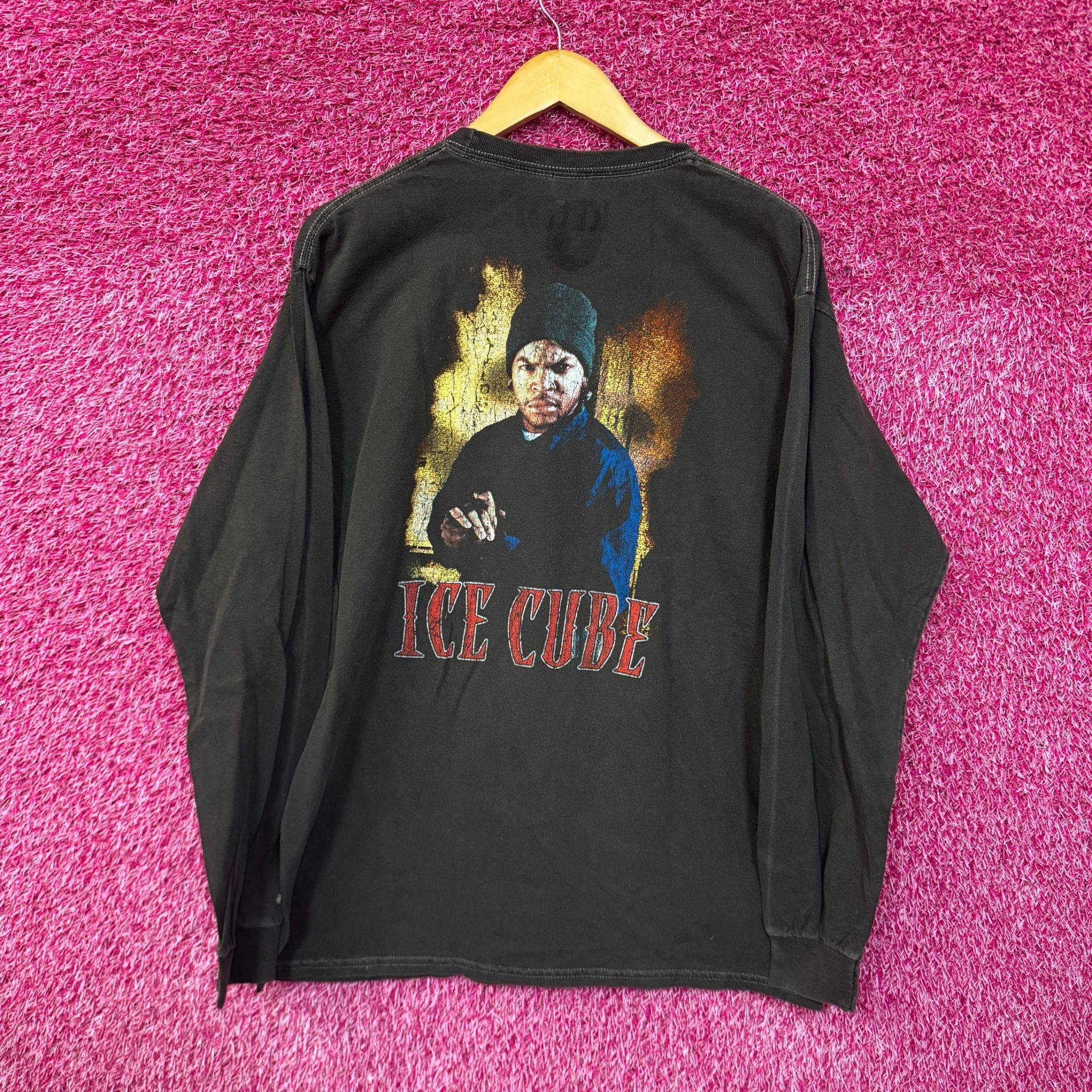 Rap Tees Ice Cube AmeriKKKas Most Wanted West Coast Rap Long Sleeve M Size US M / EU 48-50 / 2 - 1 Thumbnail