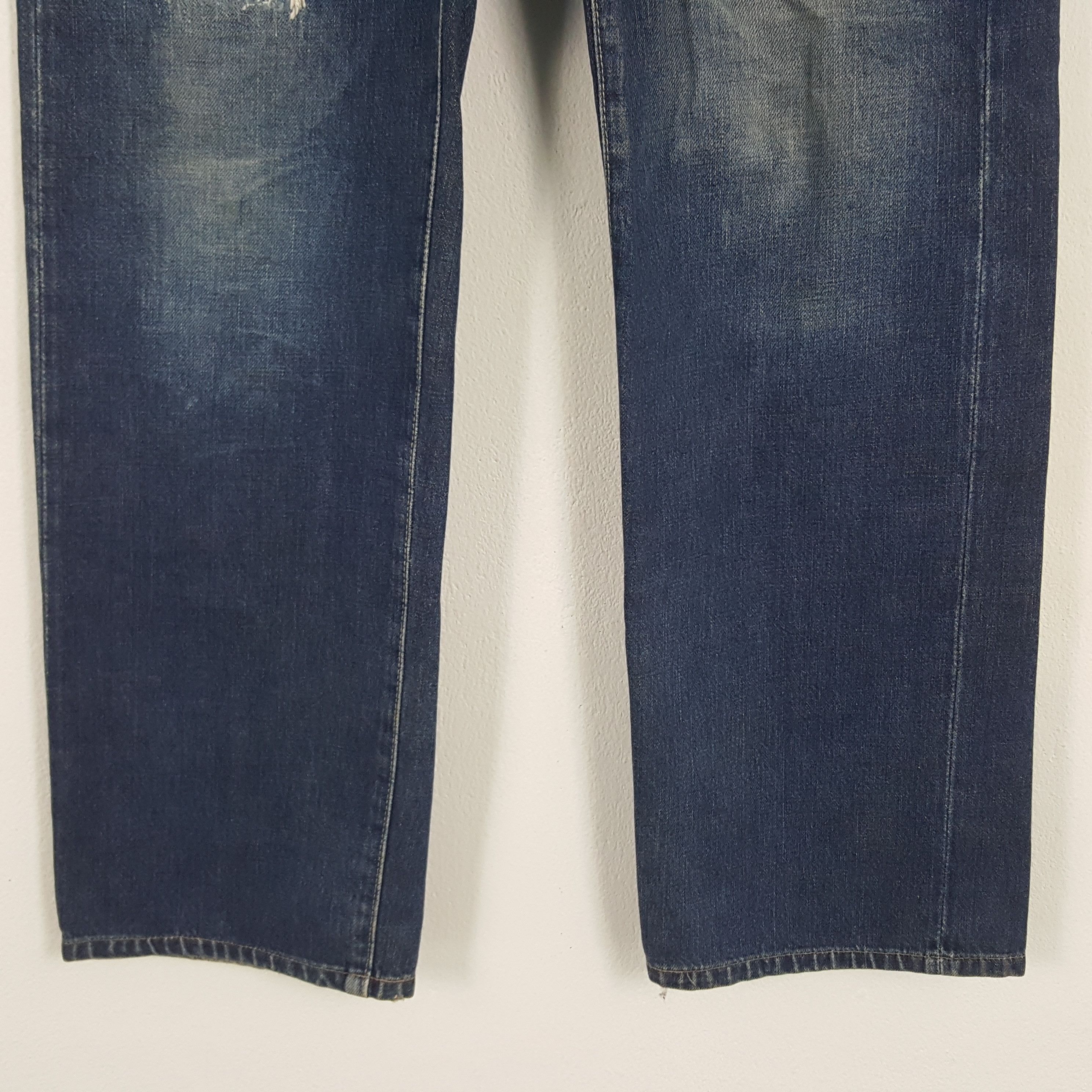 Evisu × Japanese Brand × Vintage Vintage Evisu Japanese Brand Daicock Custom Art Denim Jeans Size US 30 / EU 46 - 6 Thumbnail